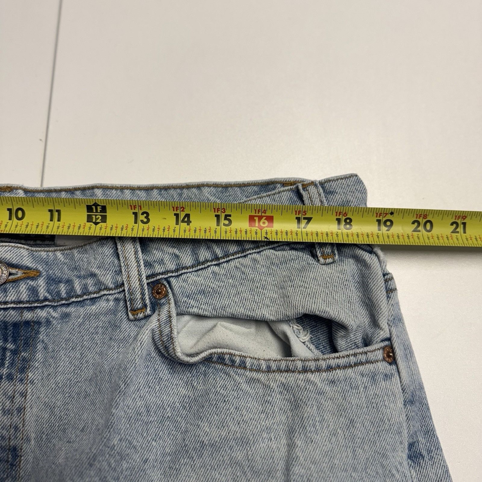 Levi's Vintage Levi's 505 Orange Tab Jeans Mens 40x30 (38x29) Light Size US 40 / EU 56 - 8 Thumbnail