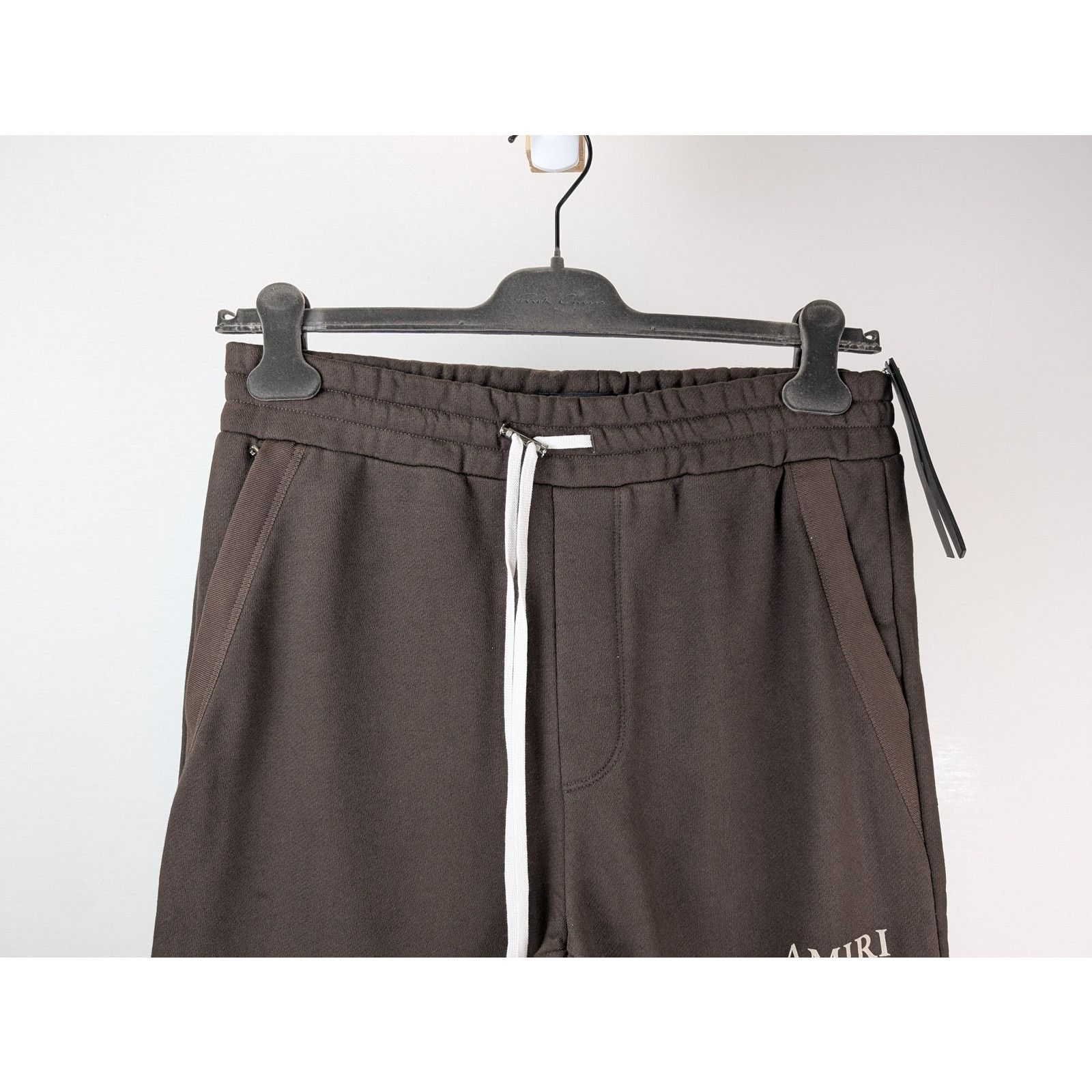 Amiri o1rshd1 " PUFF " Logo Sweatpant in Brown Size US 32 / EU 48 - 2 Thumbnail