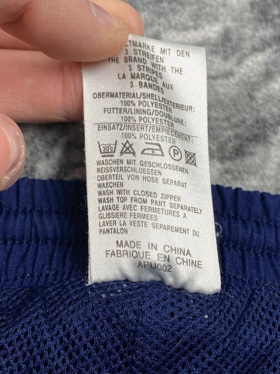 Adidas Adidas Marseille Olympique 00s Nylon Track Pants Size US 30 / EU 46 - 9 Thumbnail