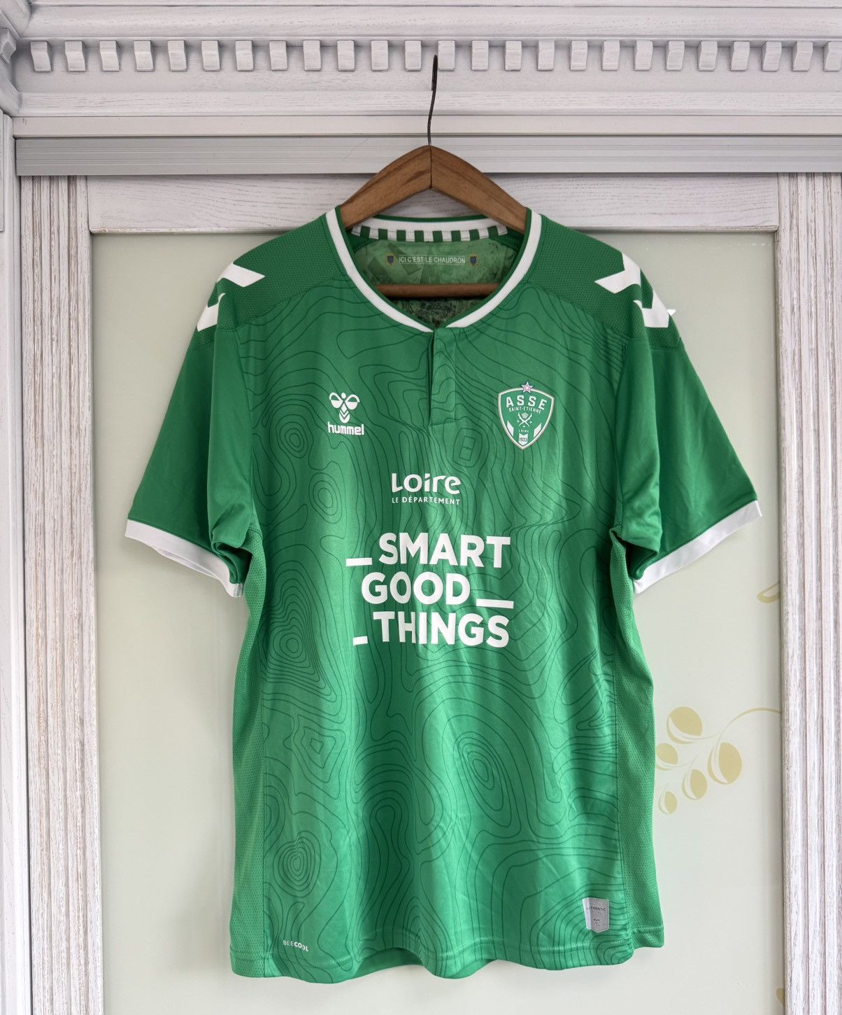 Saint Etienne 2022-2023 Home Soccer Jersey Football Kit