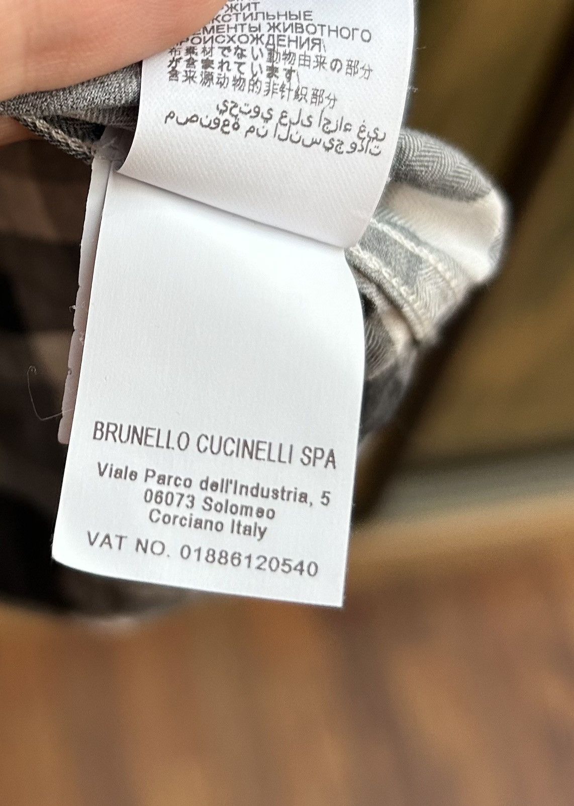 Brunello Cucinelli Brunello Cucinelli Leisure Fit Button Up L/S Check Shirt Size US XL / EU 56 / 4 - 6 Thumbnail