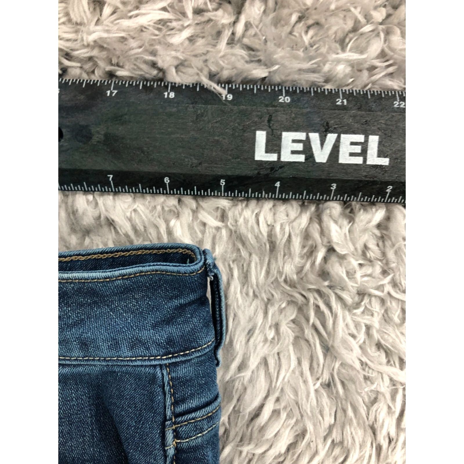 Lee LEE Premium Classic Jeans Woman Size 16 Short Blue Straight 5-Pocket Denim Size 38" / US 16 / IT 52 - 2 Thumbnail