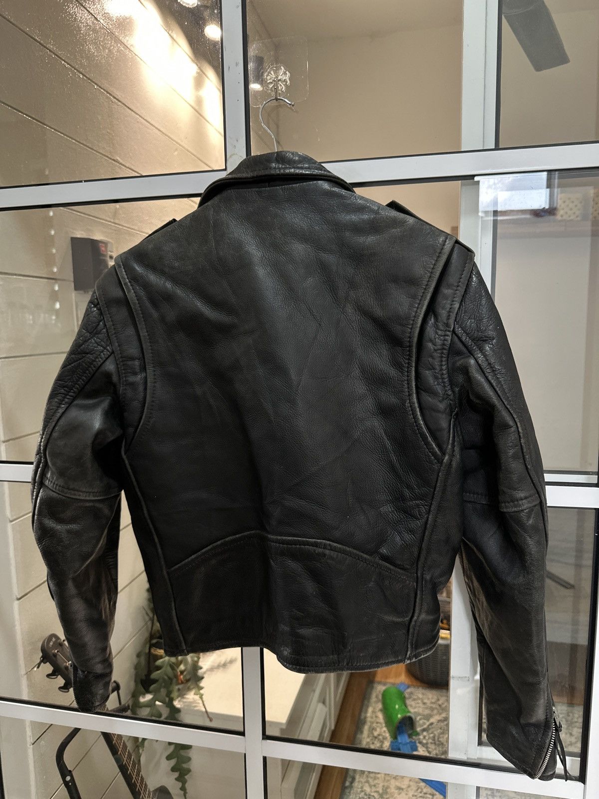First MFG Co. 1980 First Genuine Leather Double Rider Biker Jacket Size US M / EU 48-50 / 2 - 3 Thumbnail