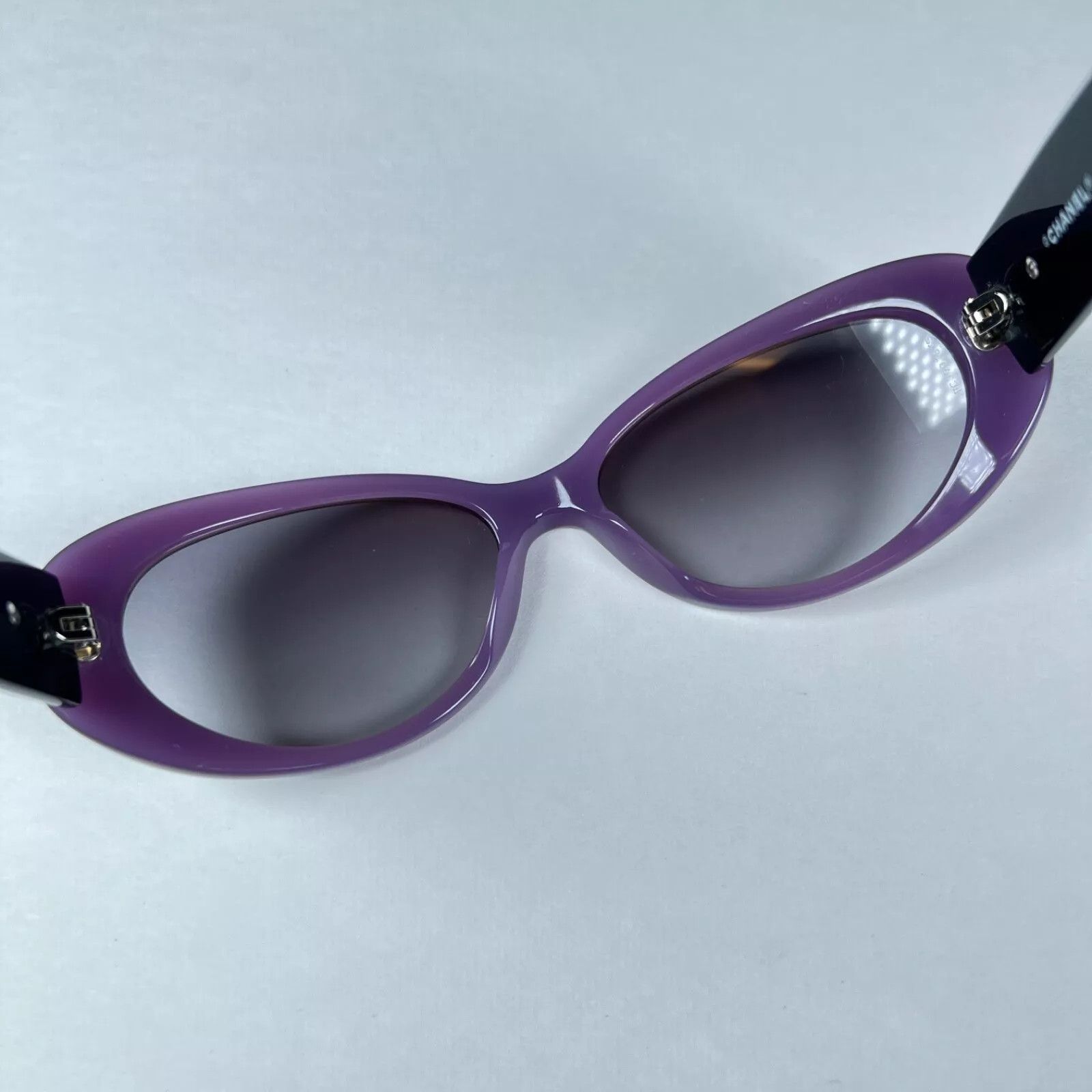Chanel CHANEL SUNGLASSES 5119 CC Wrap Metal Vintage 4017 Iconic Size ONE SIZE - 5 Thumbnail