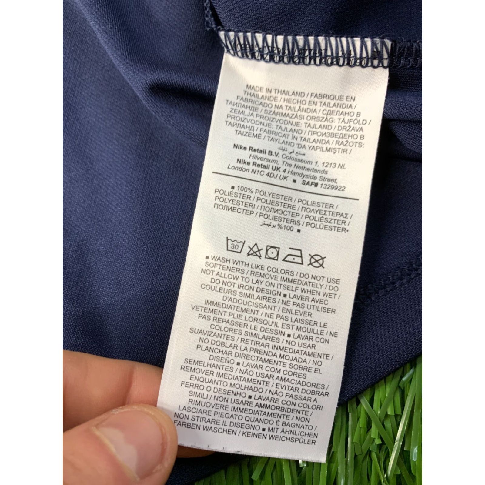 Nike Nike Golf Dri-FIT Polo Shirt Mens L Navy Blue 2025 Polo Shirt S/P Regular Size L Nike Golf Dri-Fit Size US L / EU 52-54 / 3 - 7 Thumbnail
