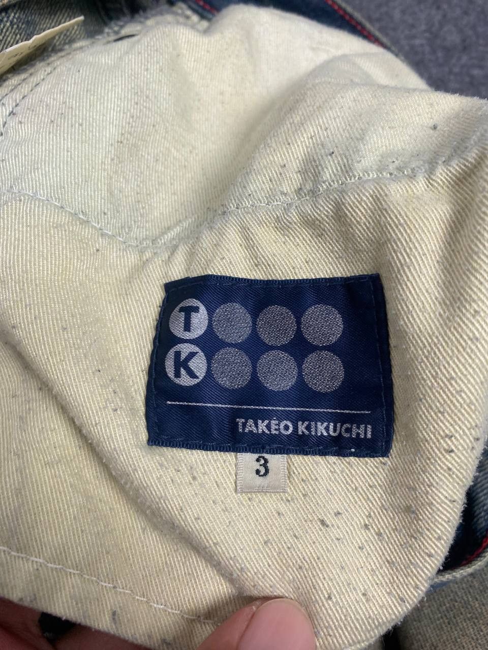 Takeo Kikuchi vintage takeo kikuchi japanese brand distressed denim Size US 36 / EU 52 - 13 Thumbnail