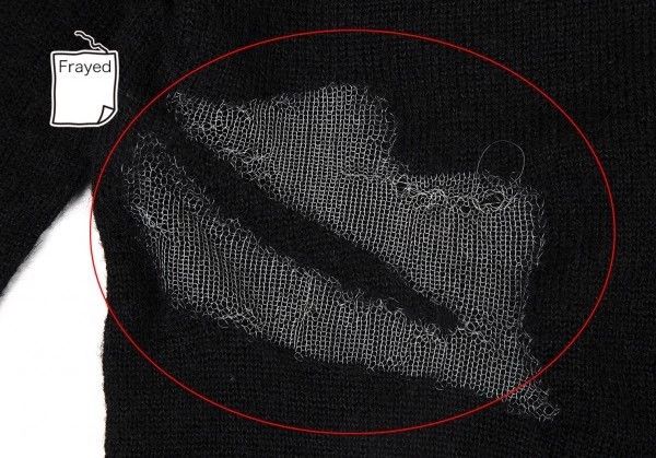 Comme des Garcons Comme Des Garcons Black Retro Lip Knit Top Size S / US 4 / IT 40 - 7 Thumbnail