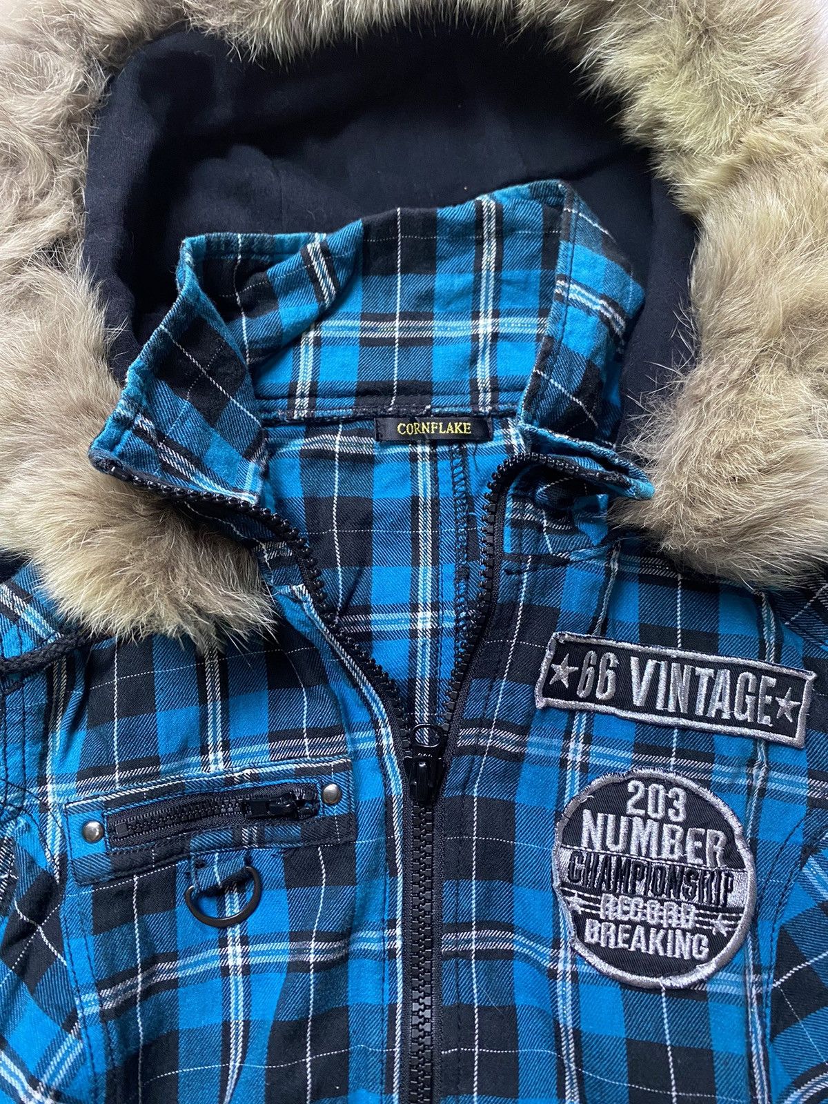 If Six Was Nine × Japanese Brand × Le Grande Bleu (L.G.B.) Japanes Cornflake fur Ifsix Lgb Style Size US L / EU 52-54 / 3 - 6 Thumbnail