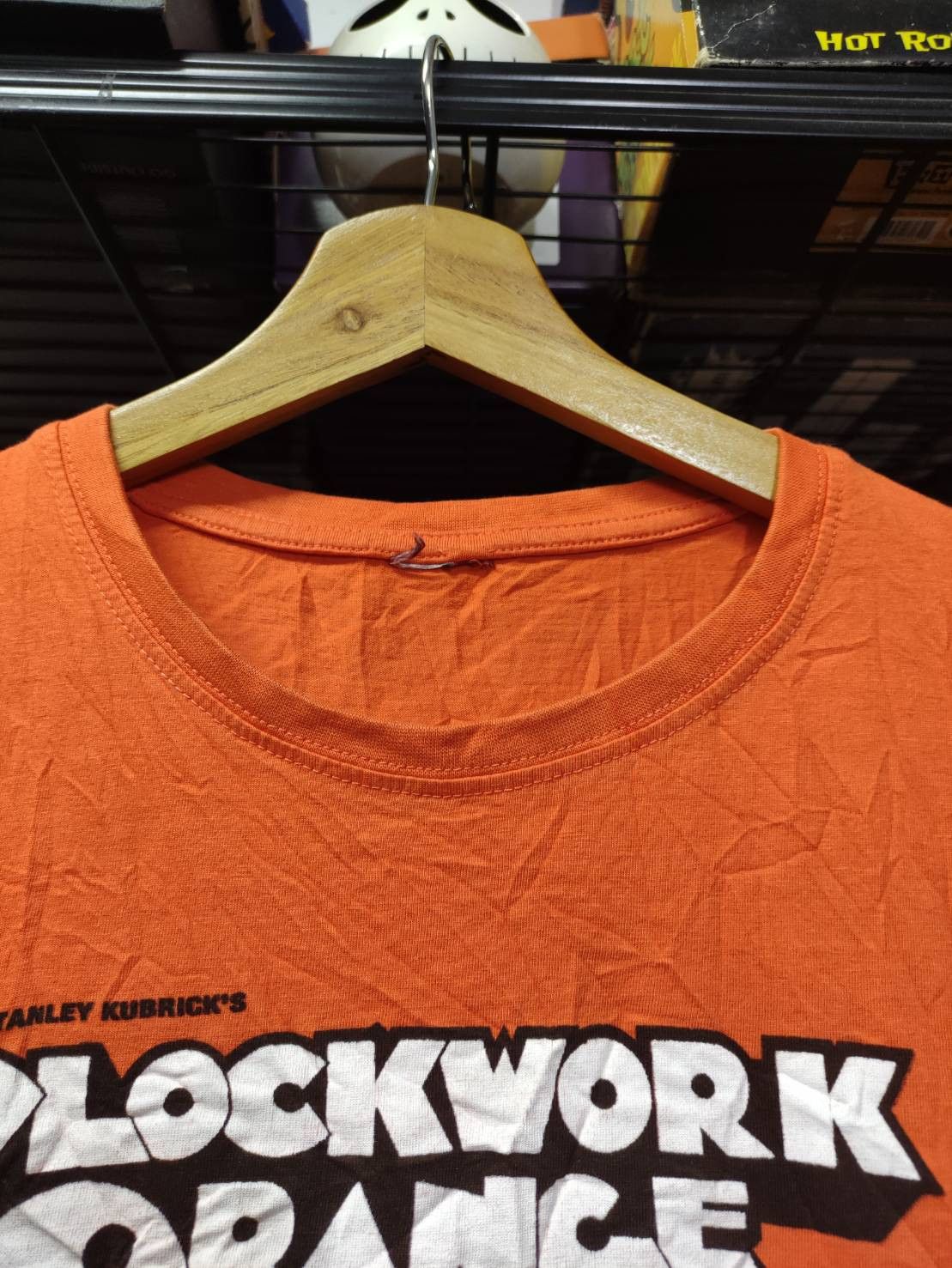 Vintage Vtg A Clockwork Orange Movie Promo T-Shirt Size US L / EU 52-54 / 3 - 5 Thumbnail
