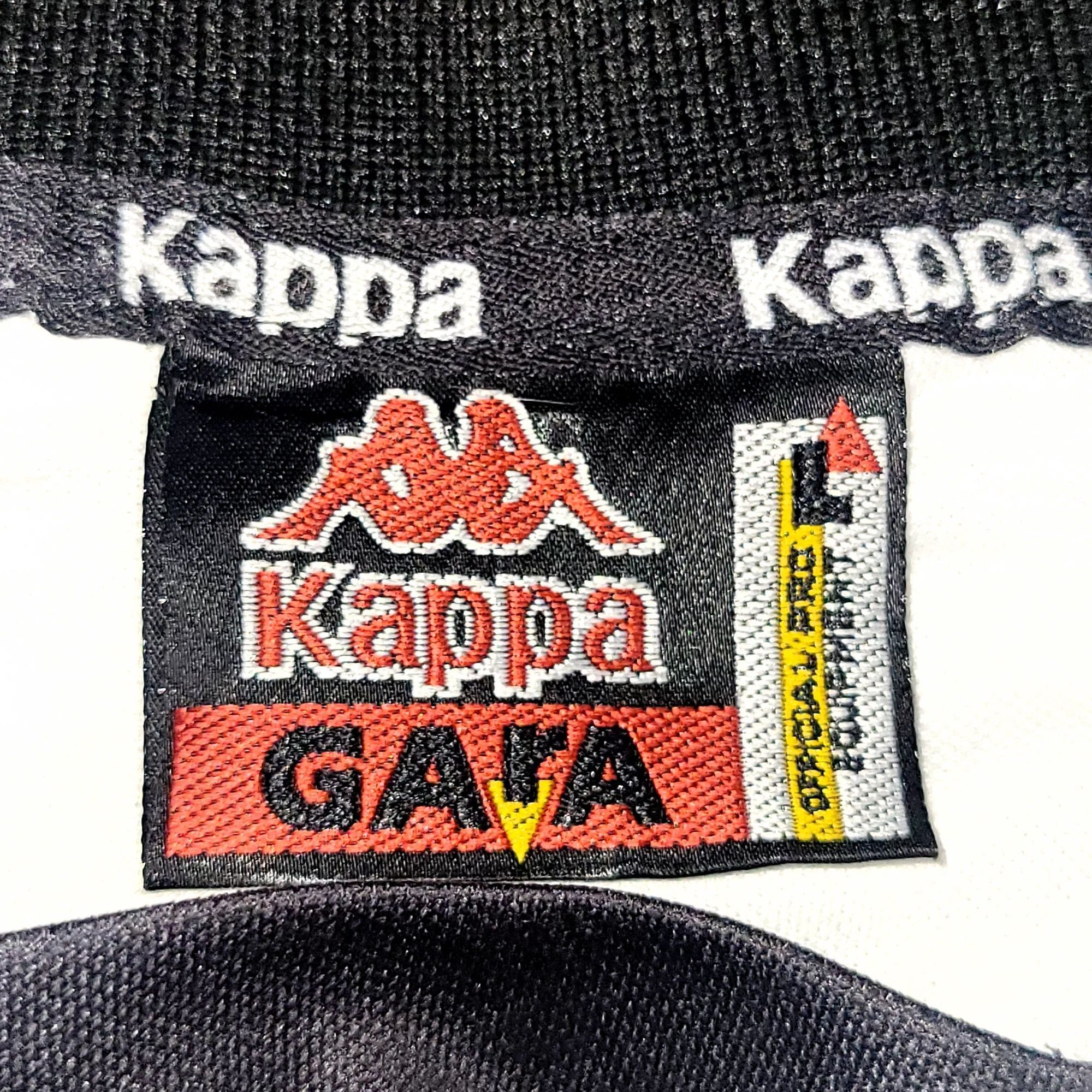 Kappa Zidane Juventus 1997 1998 Kappa Home Soccer Jersey Shirt L Size US L / EU 52-54 / 3 - 6 Thumbnail