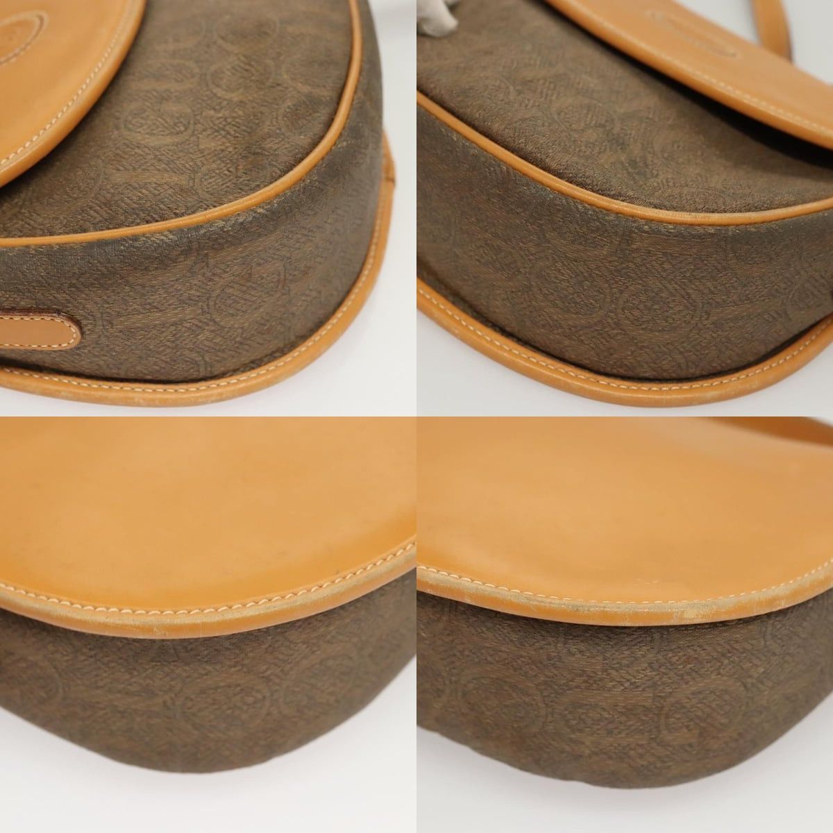 Gucci GUCCI Shoulder Bag Canvas Leather Beige 007 261 007 261 Size ONE SIZE - 10 Thumbnail