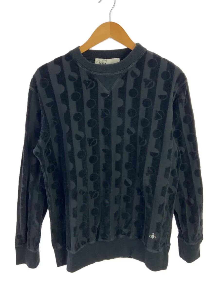 Vivienne Westwood Embroidered Velor Orb Sweatshirt Size US S / EU 44-46 / 1 - 1 Thumbnail