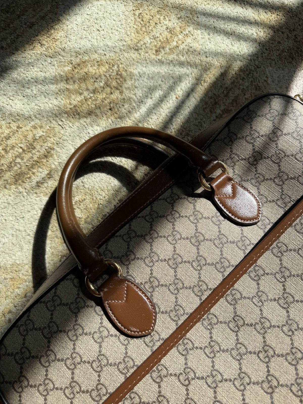 Gucci Gucci Brown GG Supreme briefcase Size ONE SIZE - 6 Thumbnail