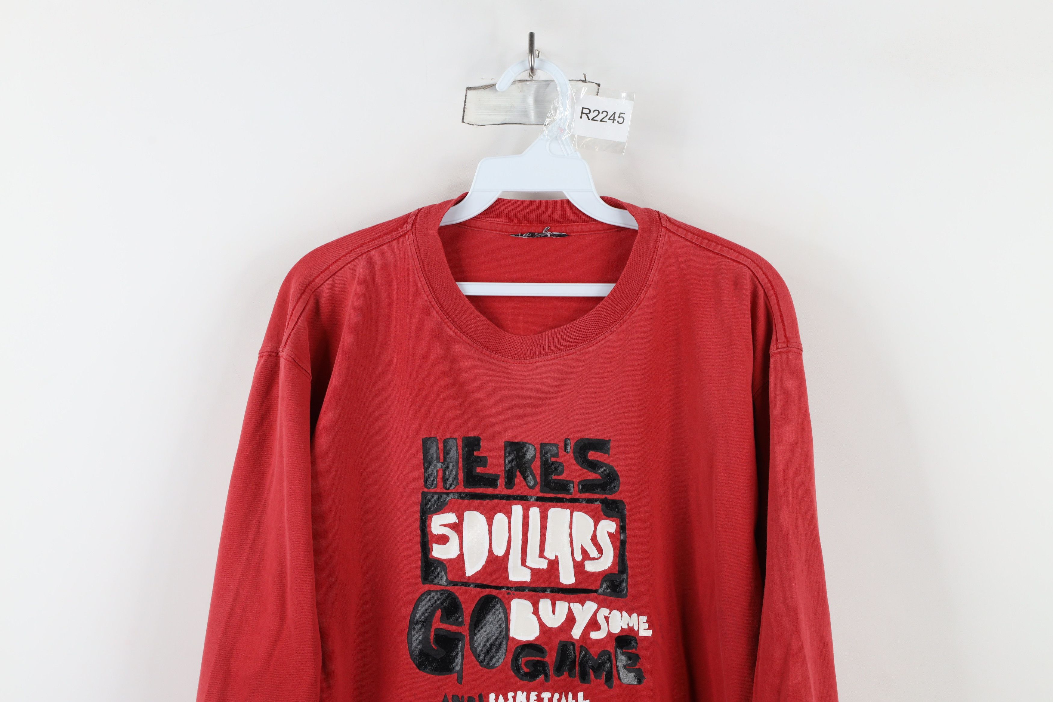 Vintage Vintage 90s And1 And One Basketball Buy Some Game T-Shirt Size US S / EU 44-46 / 1 - 2 Thumbnail