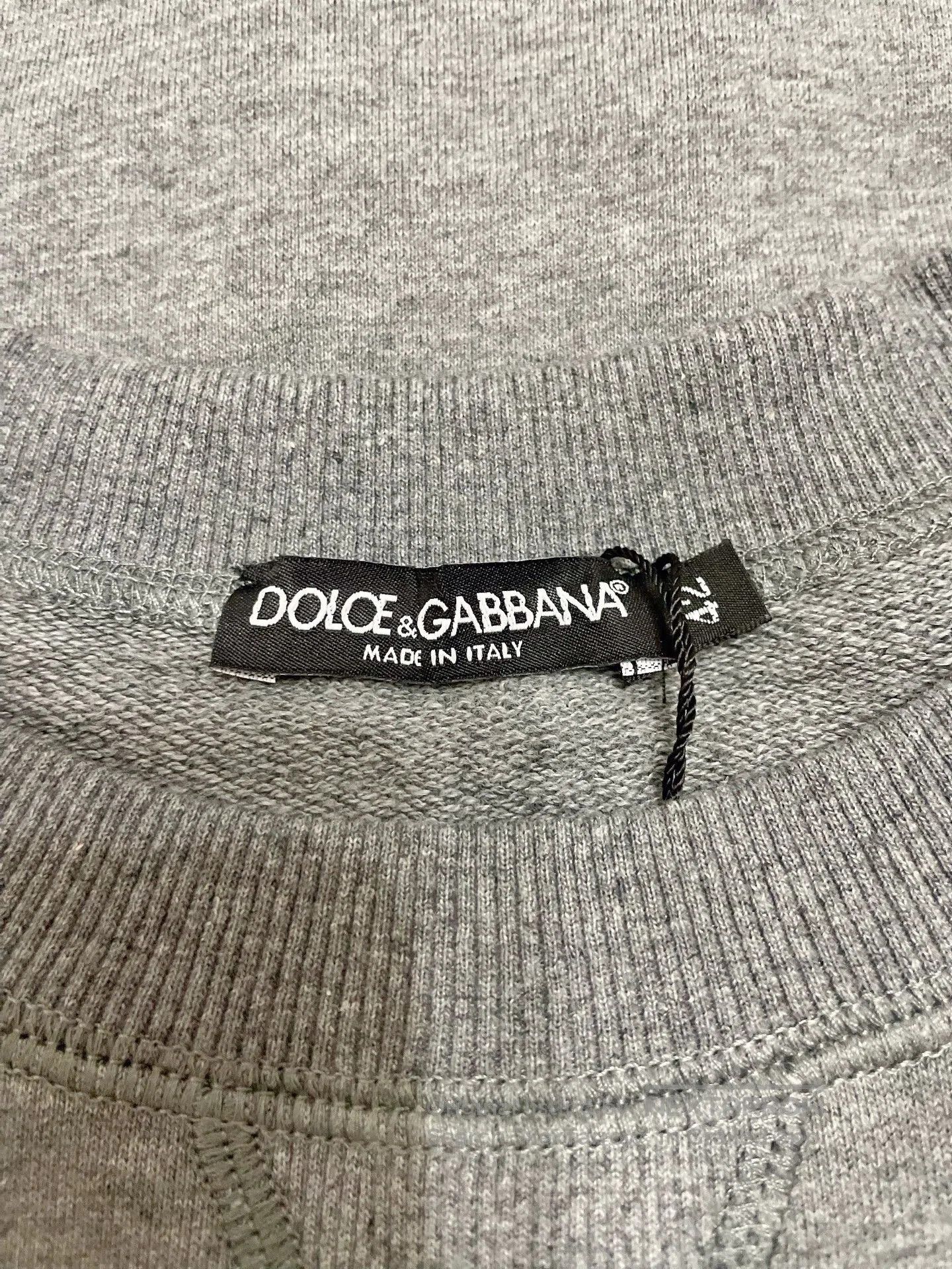 Dolce & Gabbana Dolce & Gabbana Gray Short-Sleeve T-Shirt. Size US XL / EU 56 / 4 - 8 Thumbnail
