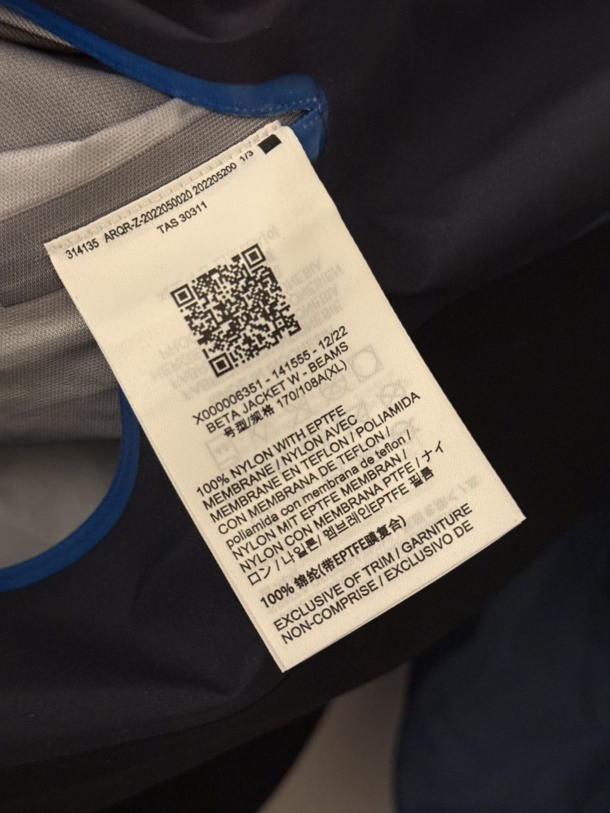 Arc'teryx × Beams Plus BNWT Arc’teryx x Beams Plus Beta Jacket Boro Blue Size US M / EU 48-50 / 2 - 16 Thumbnail