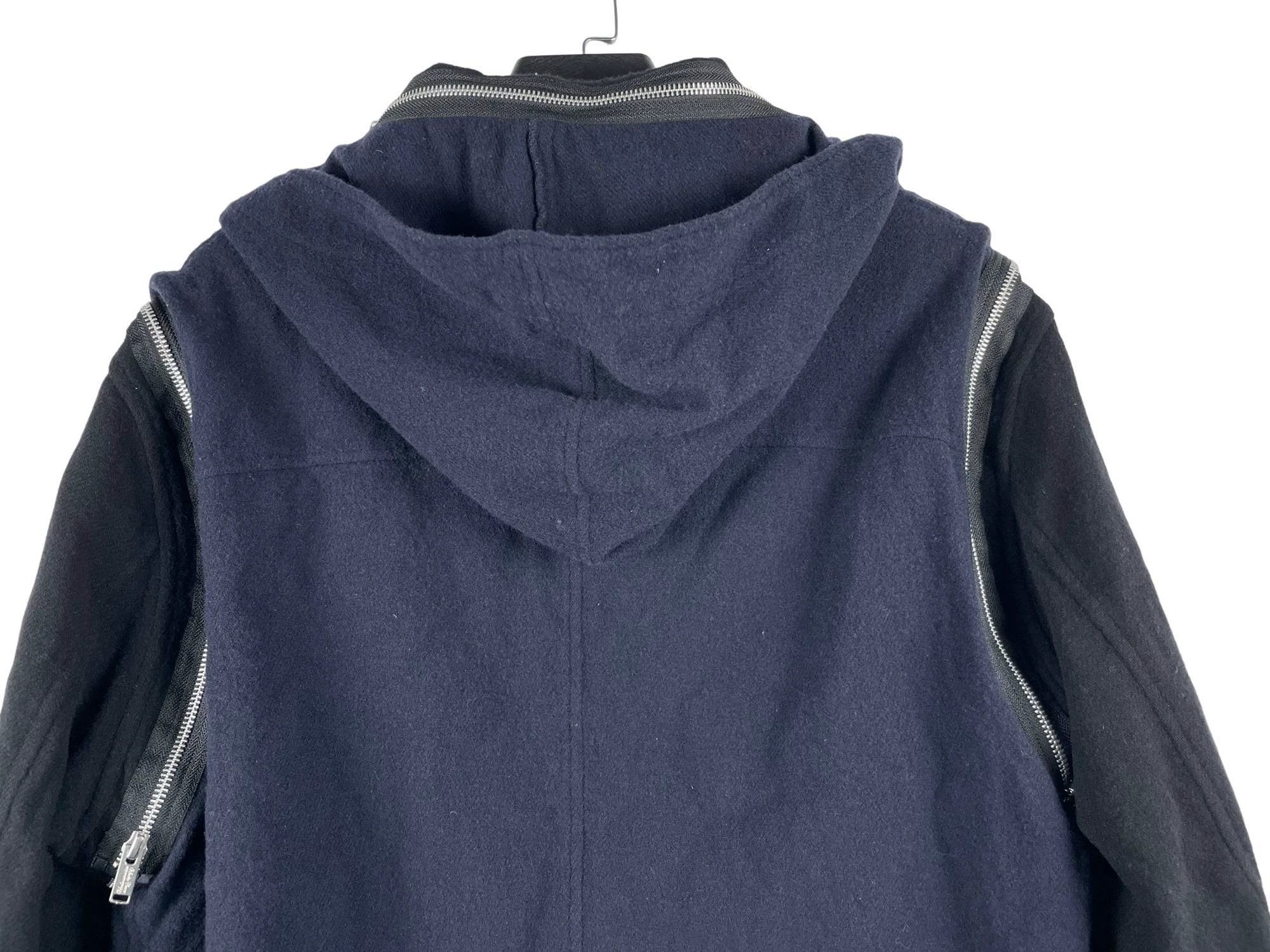 Undercover Undercover 21AW 3-Way Color Blocked Wool Zip Jacket Size US XL / EU 56 / 4 - 5 Thumbnail