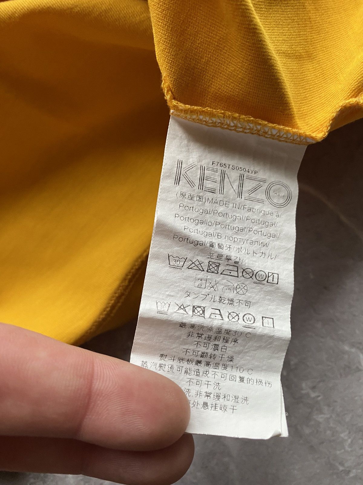Kenzo Kenzo Paris Tiger Big Centre Logo T-Shirt Graphic Logo Size US S / EU 44-46 / 1 - 8 Thumbnail