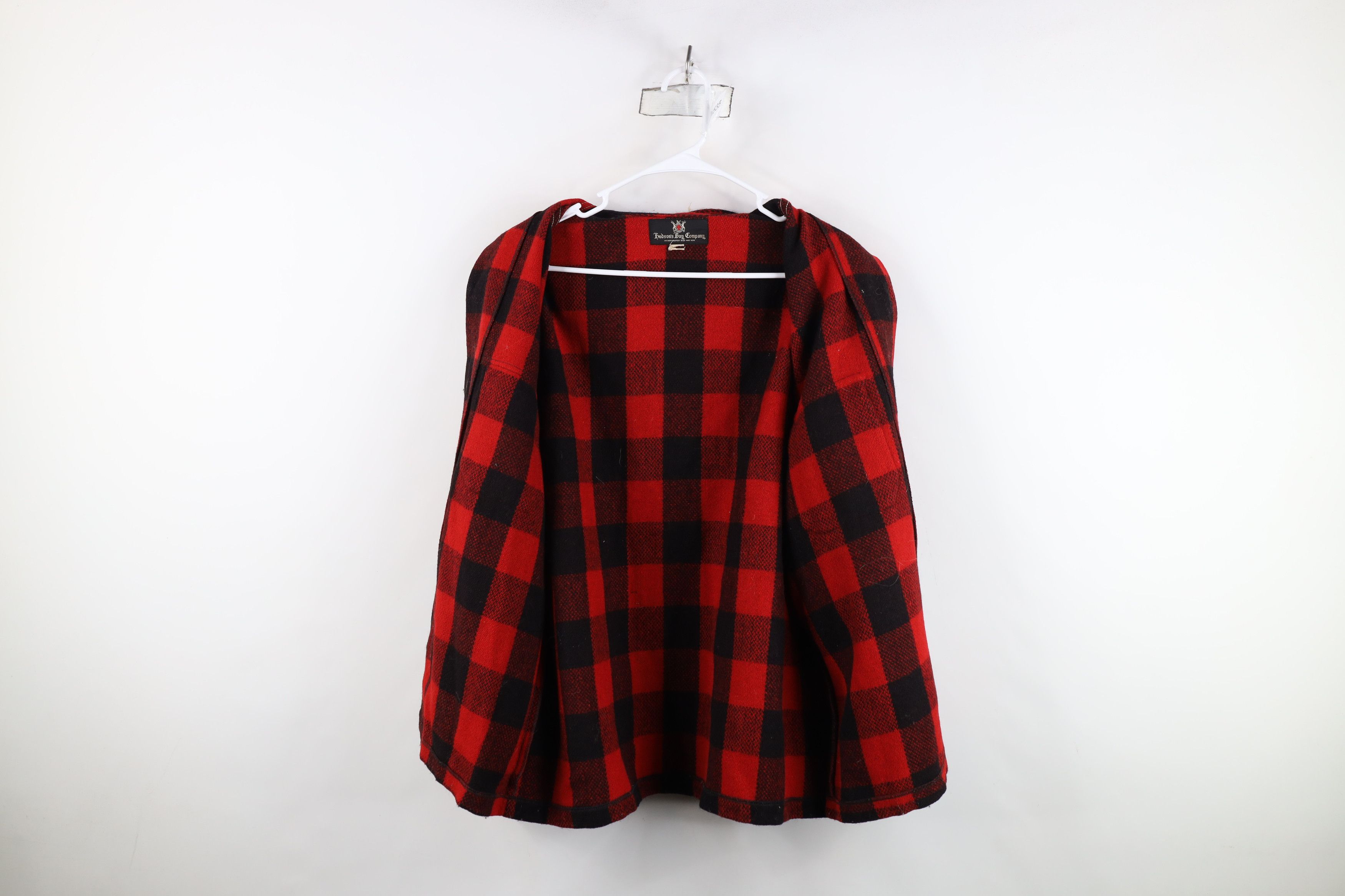 Hudsons Bay Vintage 50s Hudsons Bay Company Shirt Jacket Plaid USA Size US M / EU 48-50 / 2 - 8 Thumbnail