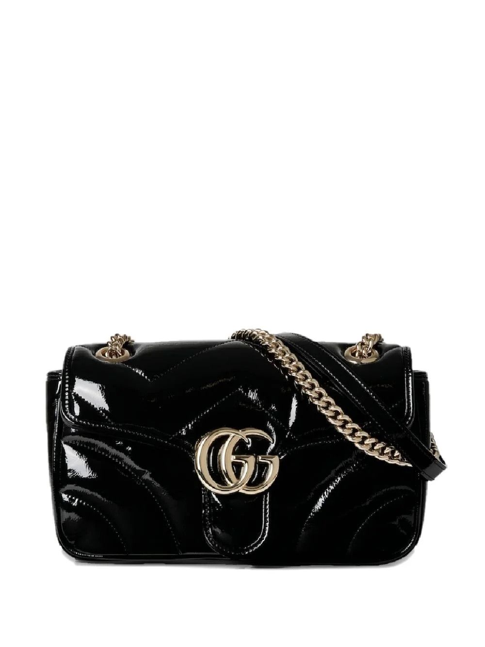 Gucci o1la5ras0526 Size: OS / GG Marmont Small Shoulder Bag Black Size ONE SIZE - 1 Thumbnail