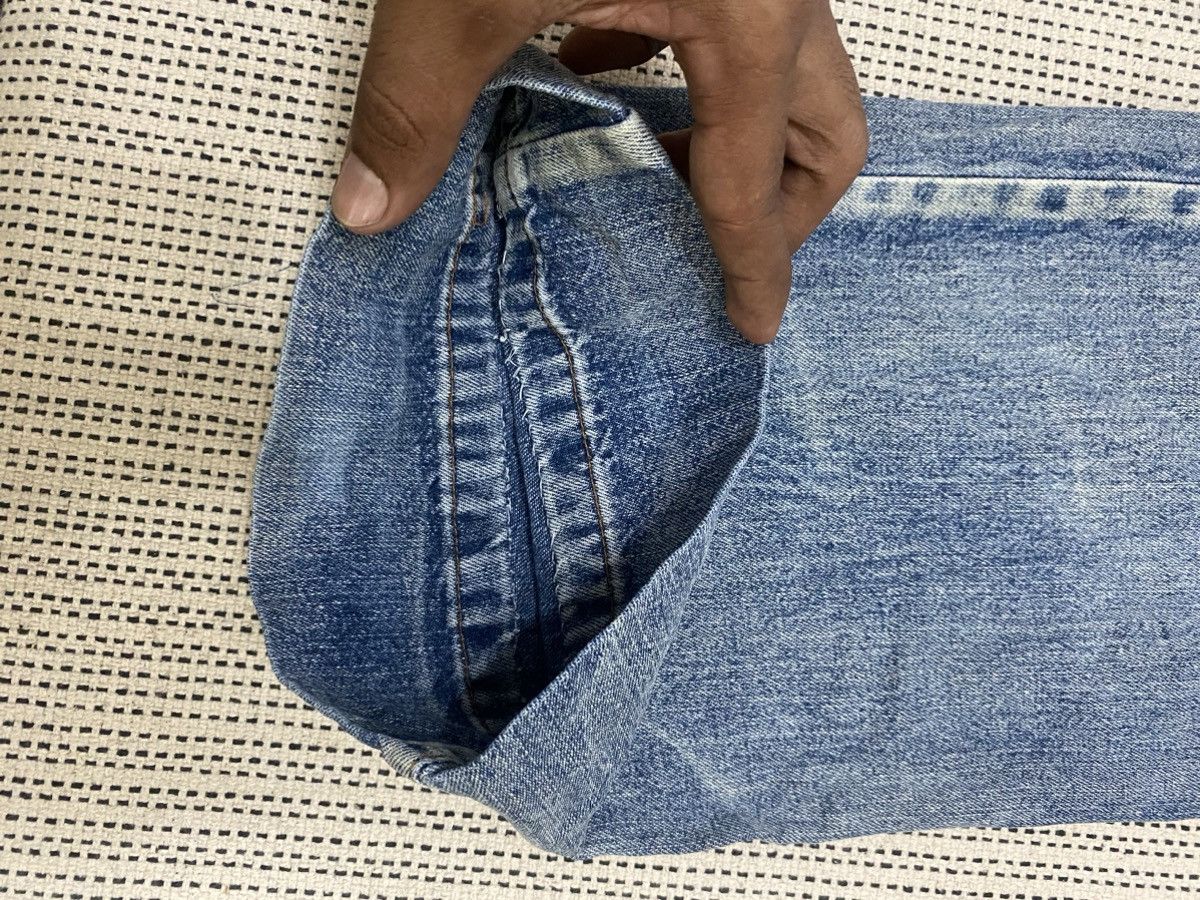 Japanese Brand × Vintage Mens Wide Leg Cargo Jean Stylish Baggy Pants for High Street Size US 30 / EU 46 - 17 Thumbnail