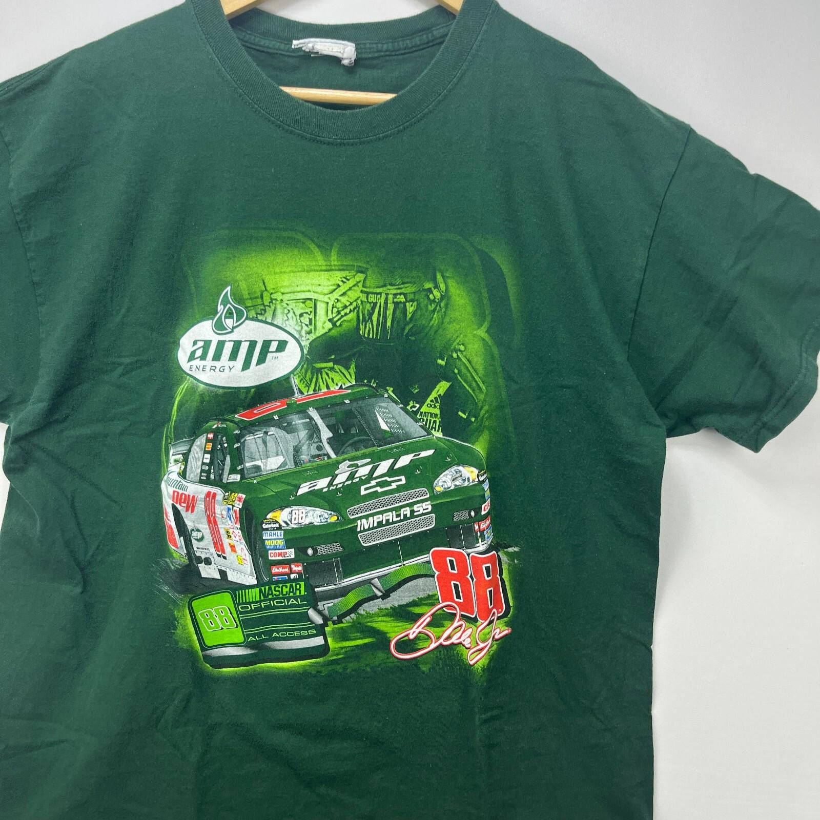 NASCAR Vintage NASCAR Dale Junior 88 Amp Energy T-Shirt XL Size US XL / EU 56 / 4 - 2 Thumbnail