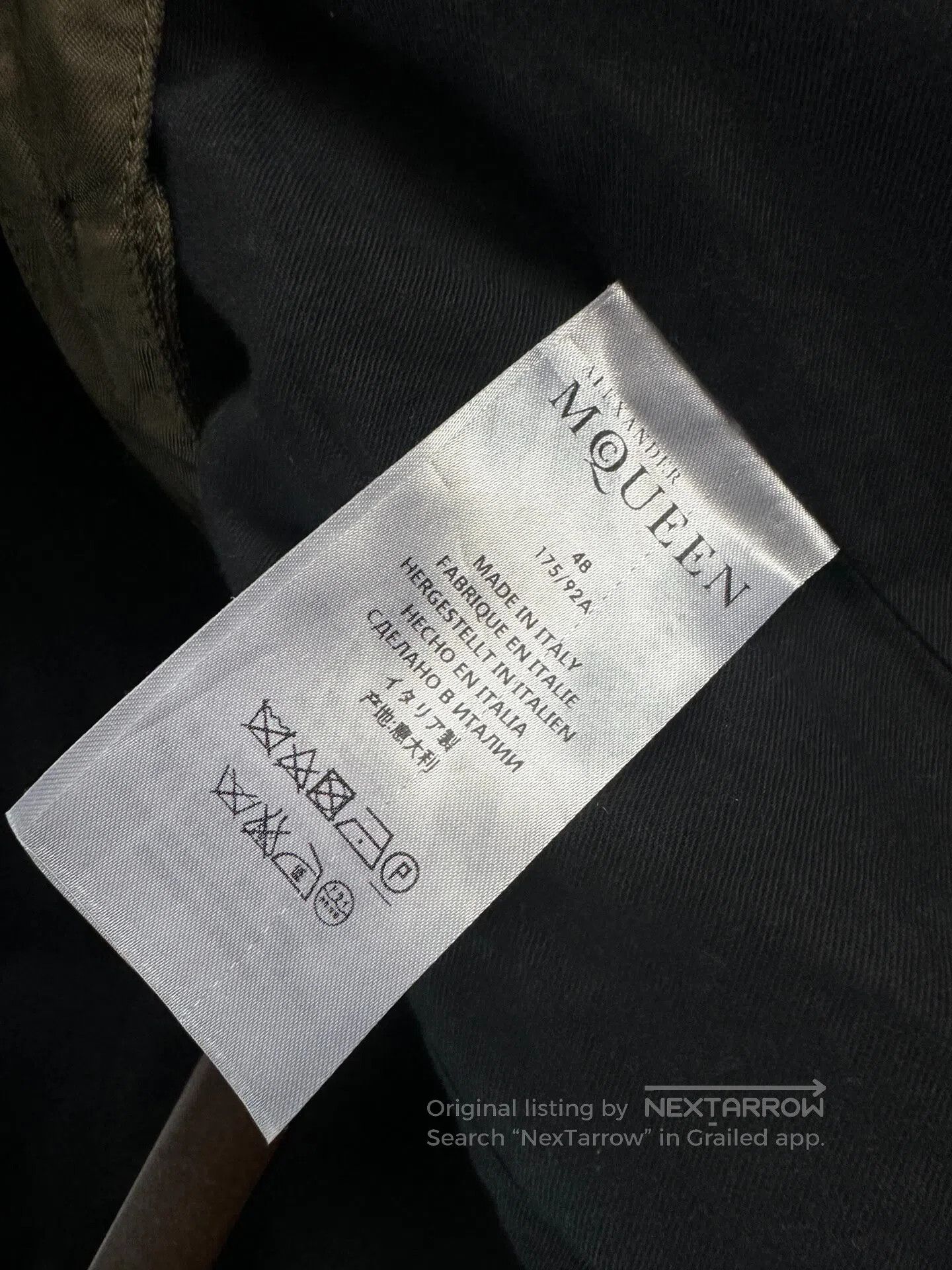 Alexander McQueen ALEXANDER MCQUEEN size48 Dark patterned skull woven jacket| Size US M / EU 48-50 / 2 - 5 Thumbnail