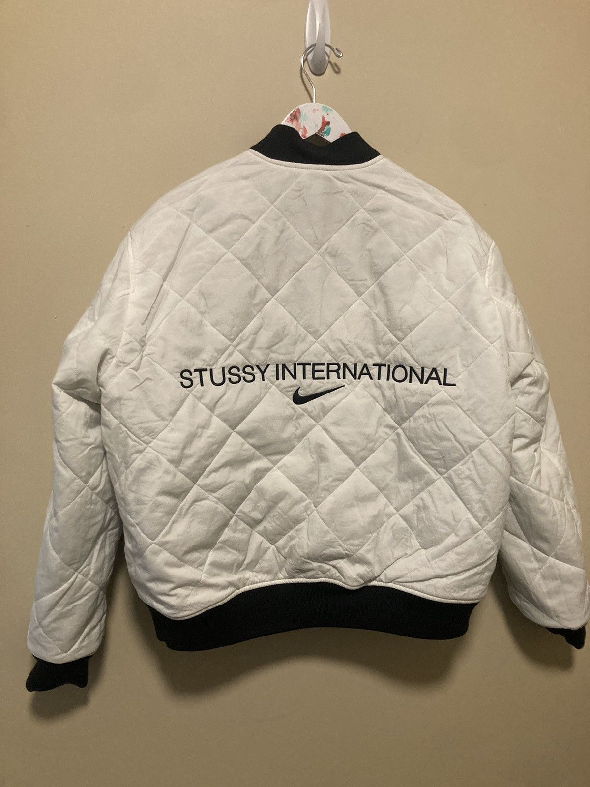 Nike × Stussy Stussy x Nike 2023FW reversible varsity jacket size m black Size US M / EU 48-50 / 2 - 10 Thumbnail