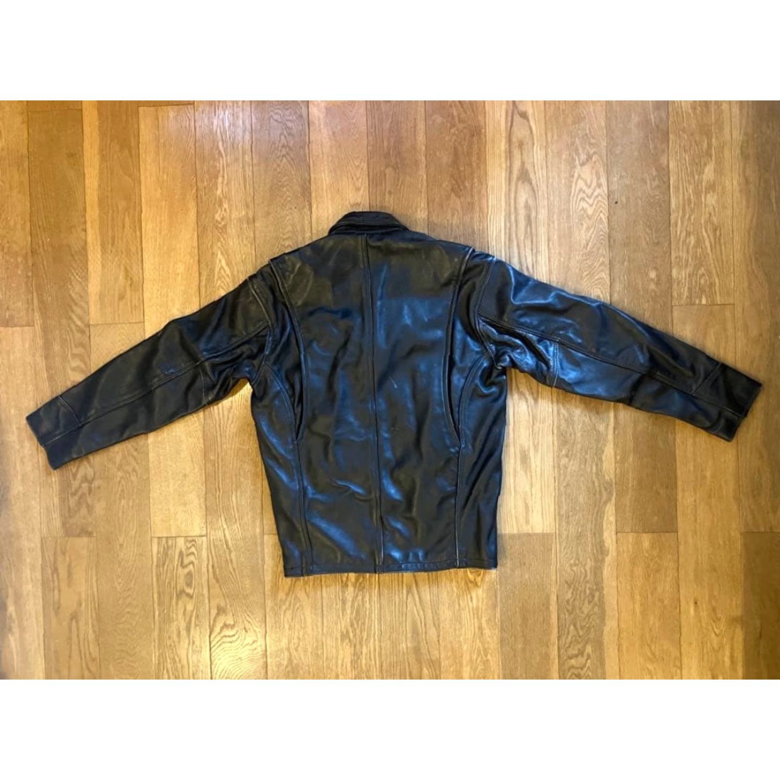 Vintage VANSON Leather TALON Zip Jacket - Washington House Exclusive Black - Single Rider's Jacket - Size 36 - Men Size US XXS / EU 40 - 4 Thumbnail