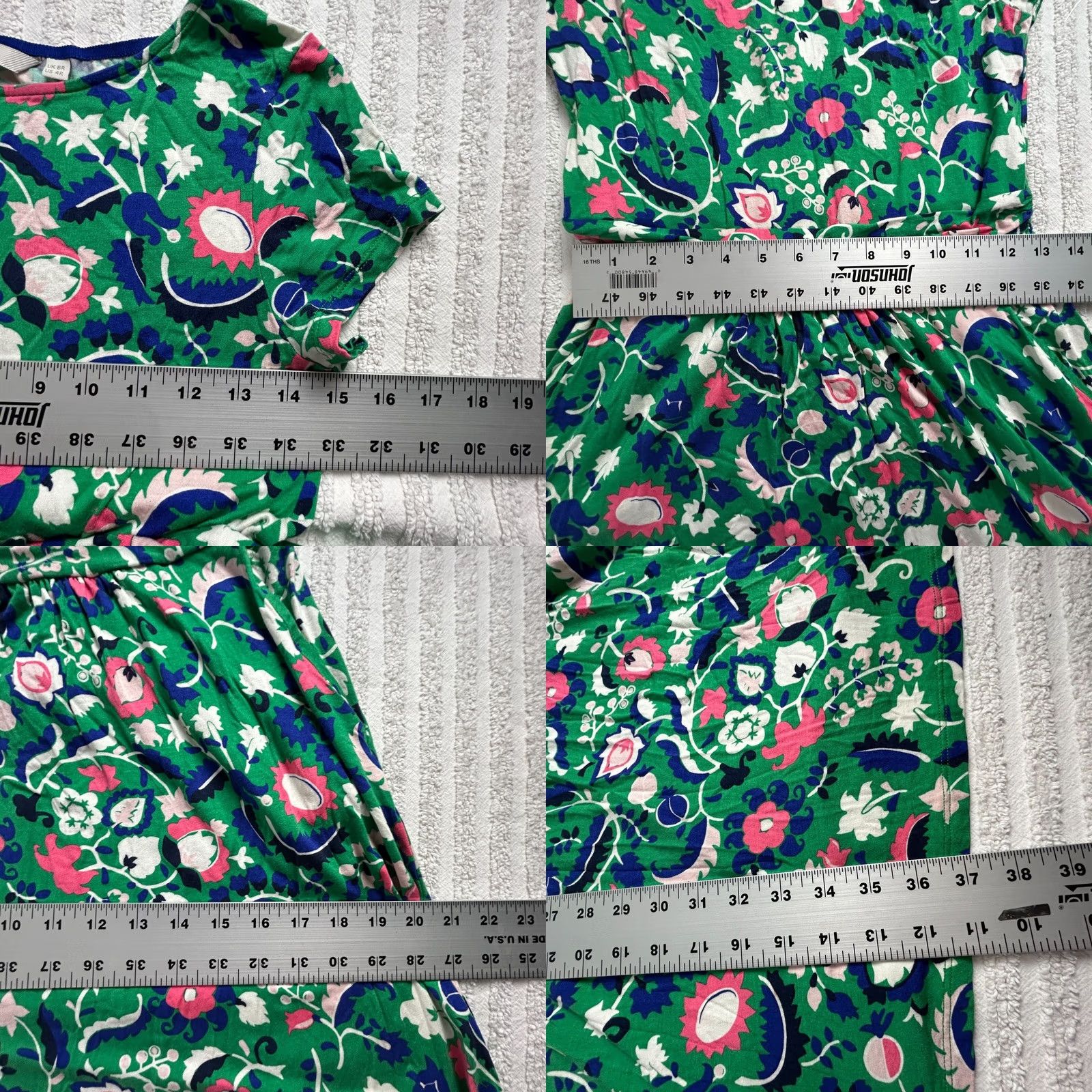 Boden Boden Women’s Sheath Dress Multicolor Floral Pullover Short Sleeve Stretch 4R Size S / US 4 / IT 40 - 8 Thumbnail