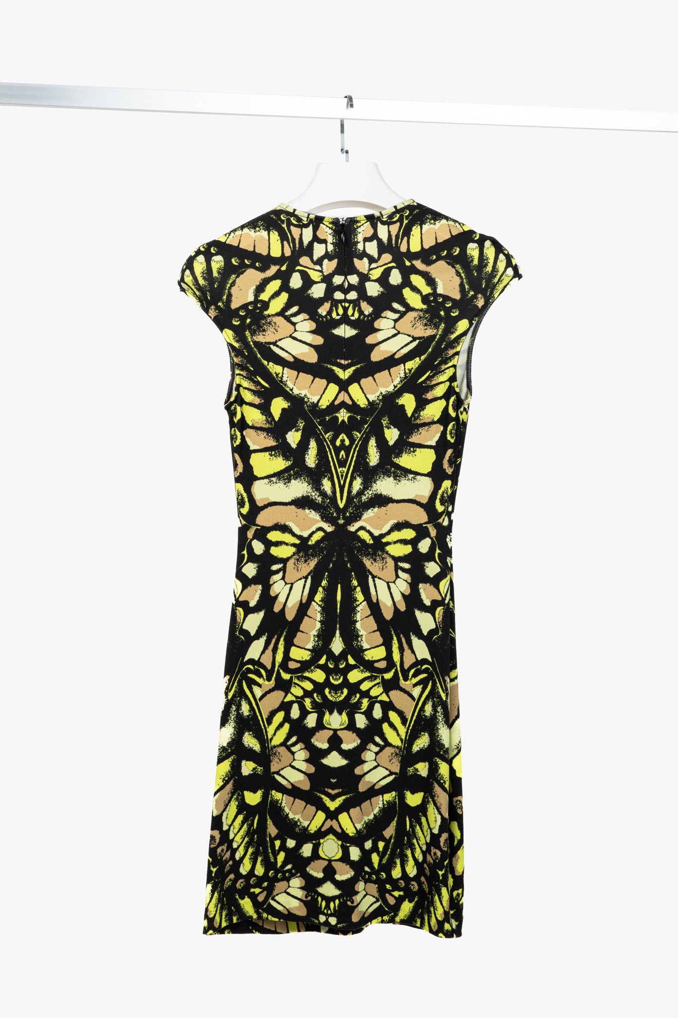 McQ Alexander McQueen McQ Alexander McQueen Camouflage-Print Jersey Bodycon Dress Size M / US 6-8 / IT 42-44 - 2 Thumbnail