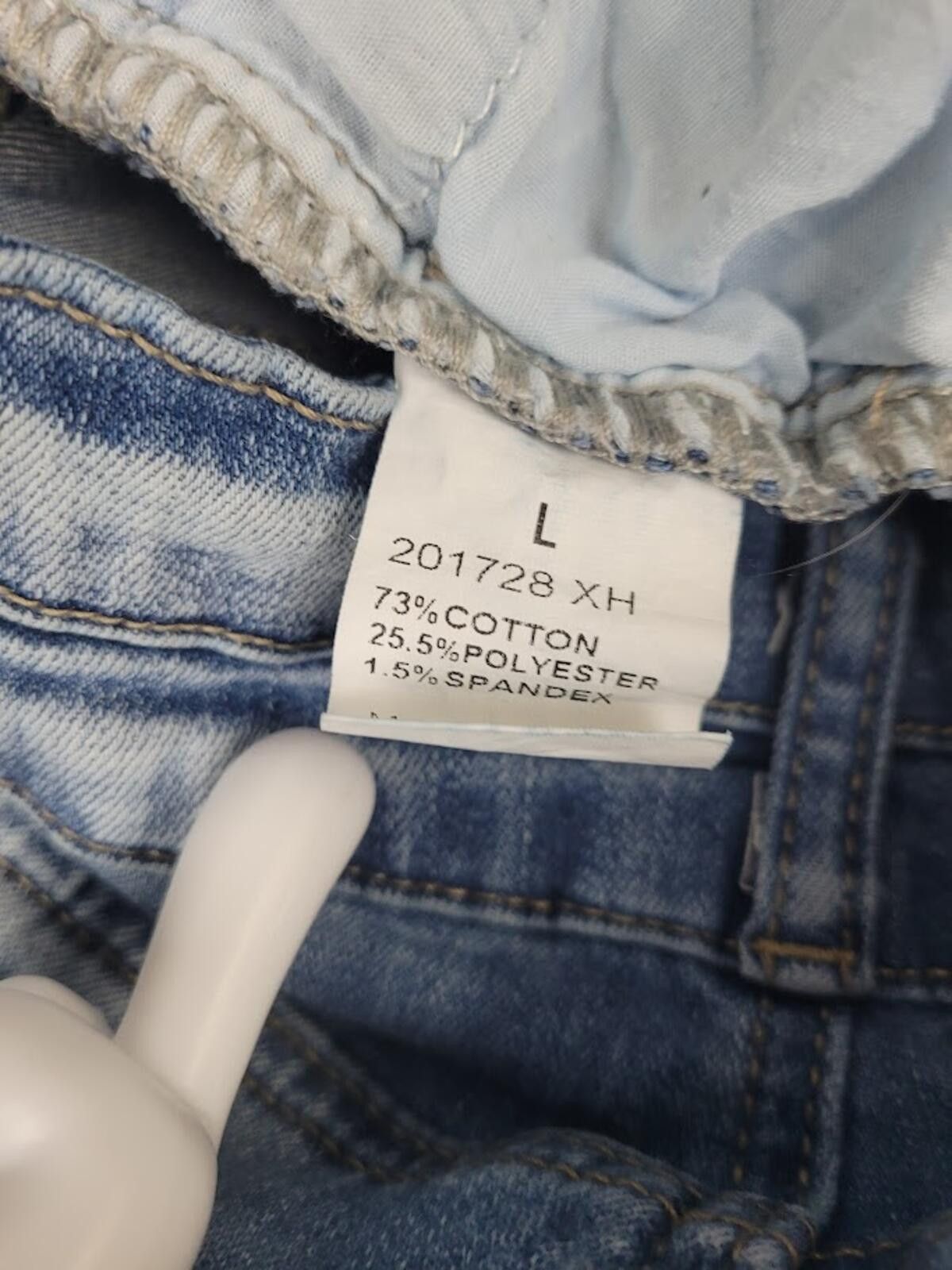 Other Flamingal Distressed Flared Jeans - Light Blue Denim Large Size 30" / US 8 / IT 44 - 4 Thumbnail