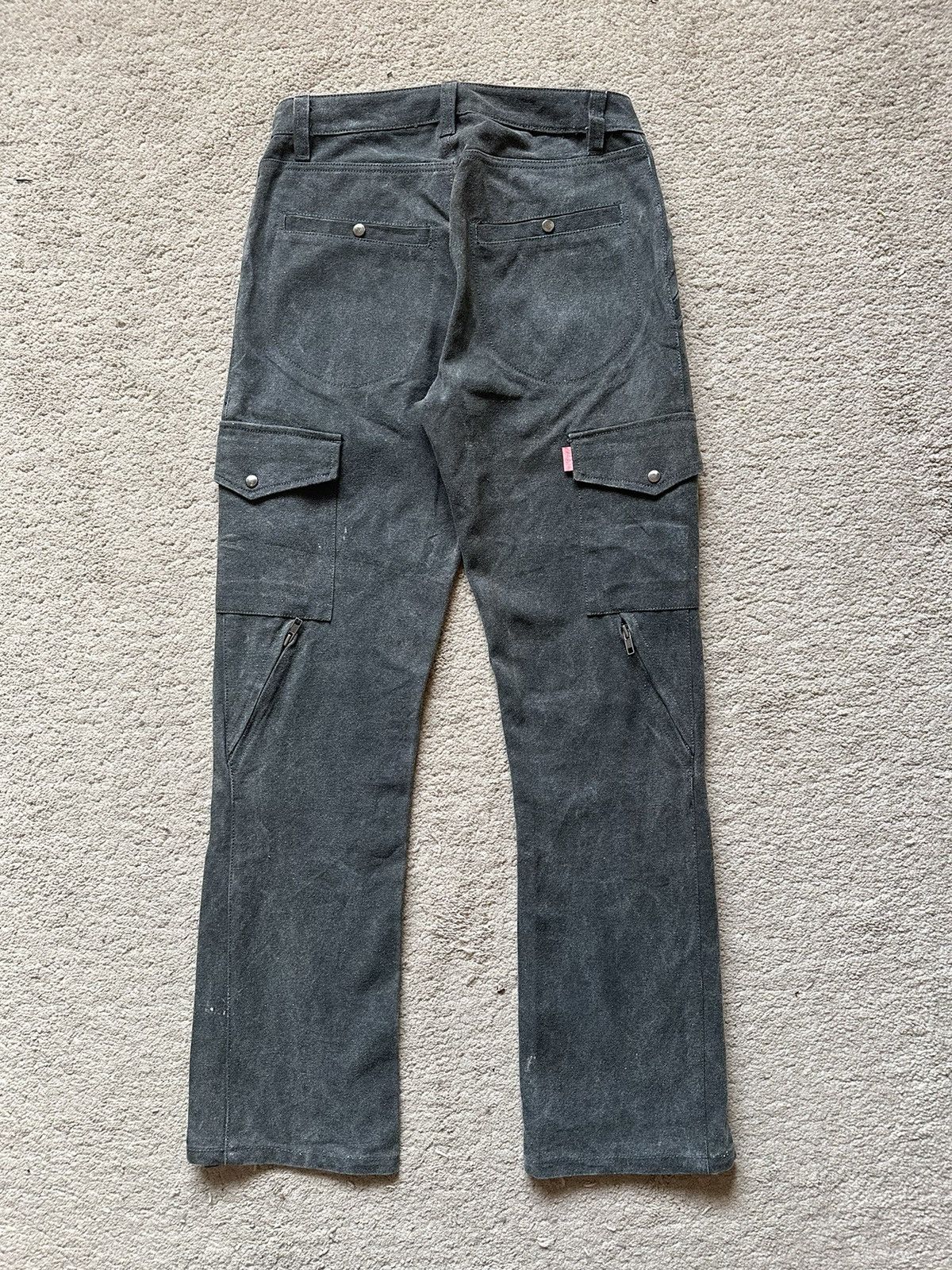 Kadoya 2000s Kadoya Leather Duck Cotton Motorcycle Flare Pant Size US 29 - 8 Thumbnail