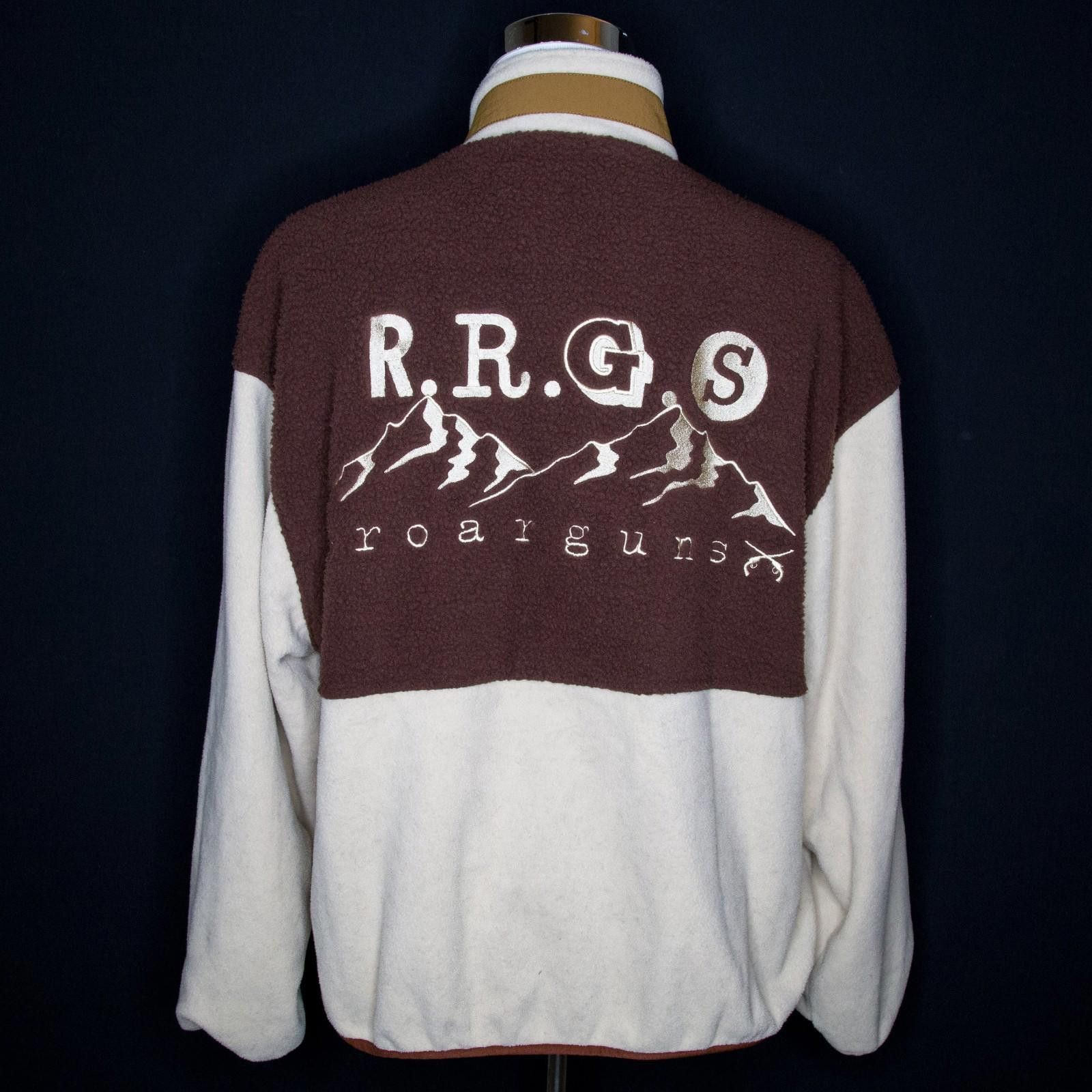 Other Men's RRGS By Roarguns Tan Sherpa Full Zip Jacket Sz Large Size US L / EU 52-54 / 3 - 1 Thumbnail