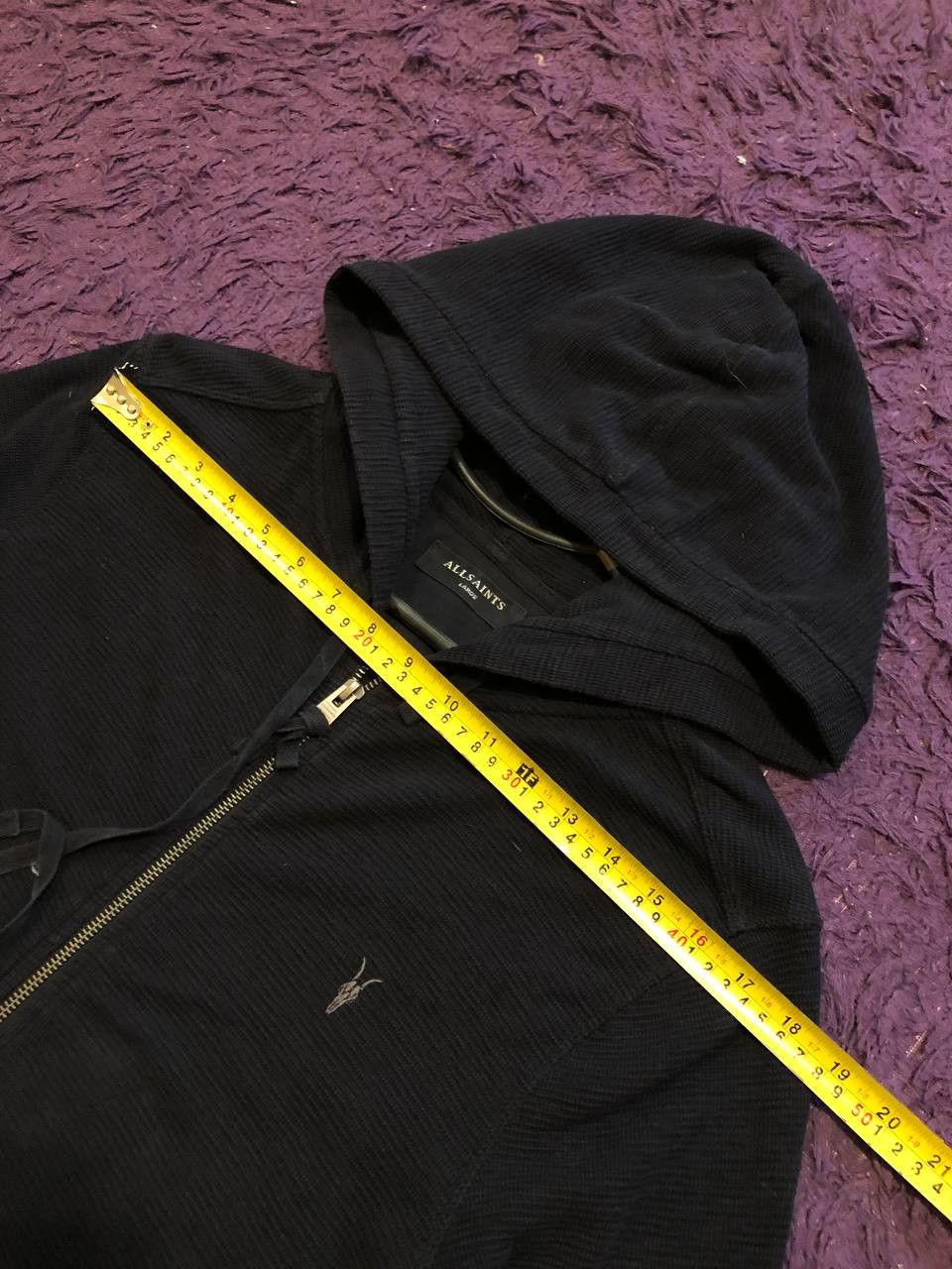 Allsaints Allsaints Zip Hoodie Size US L / EU 52-54 / 3 - 7 Thumbnail