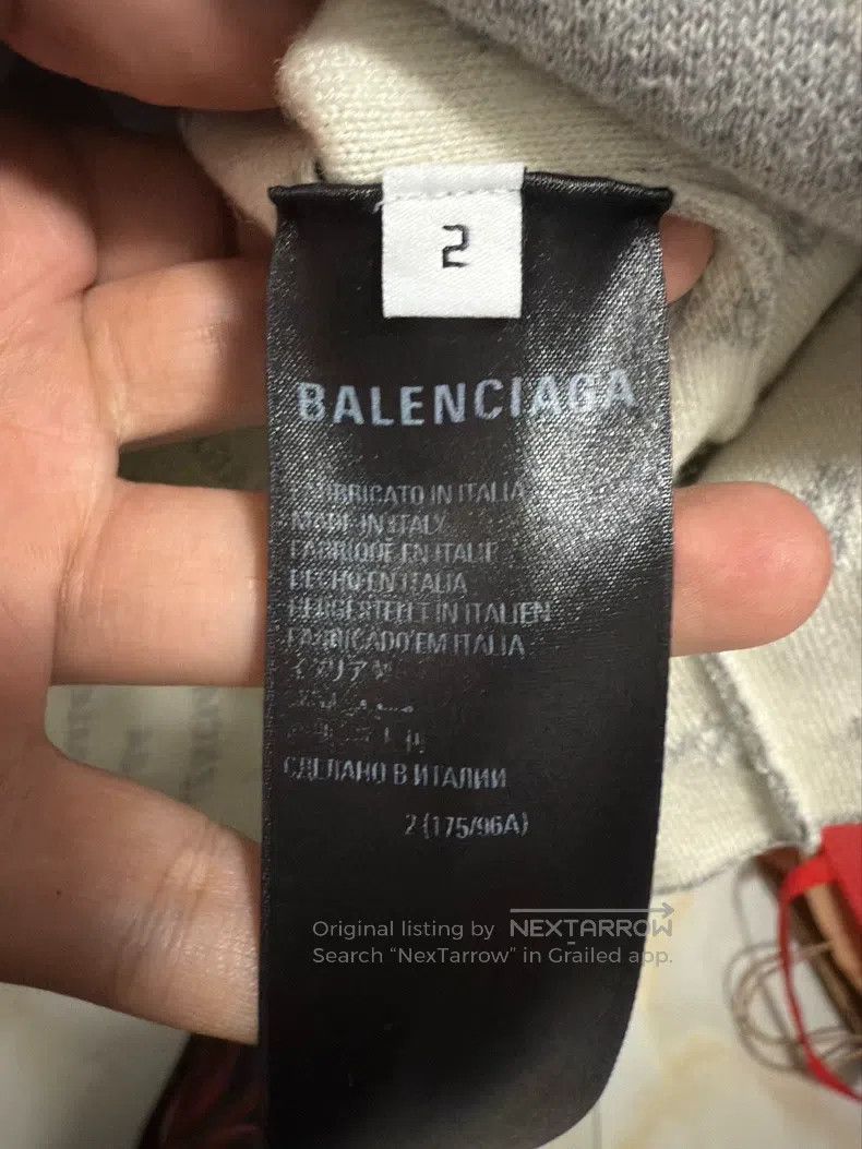 Balenciaga Balenciaga Full-print barrage cardigan Size US M / EU 48-50 / 2 - 4 Thumbnail