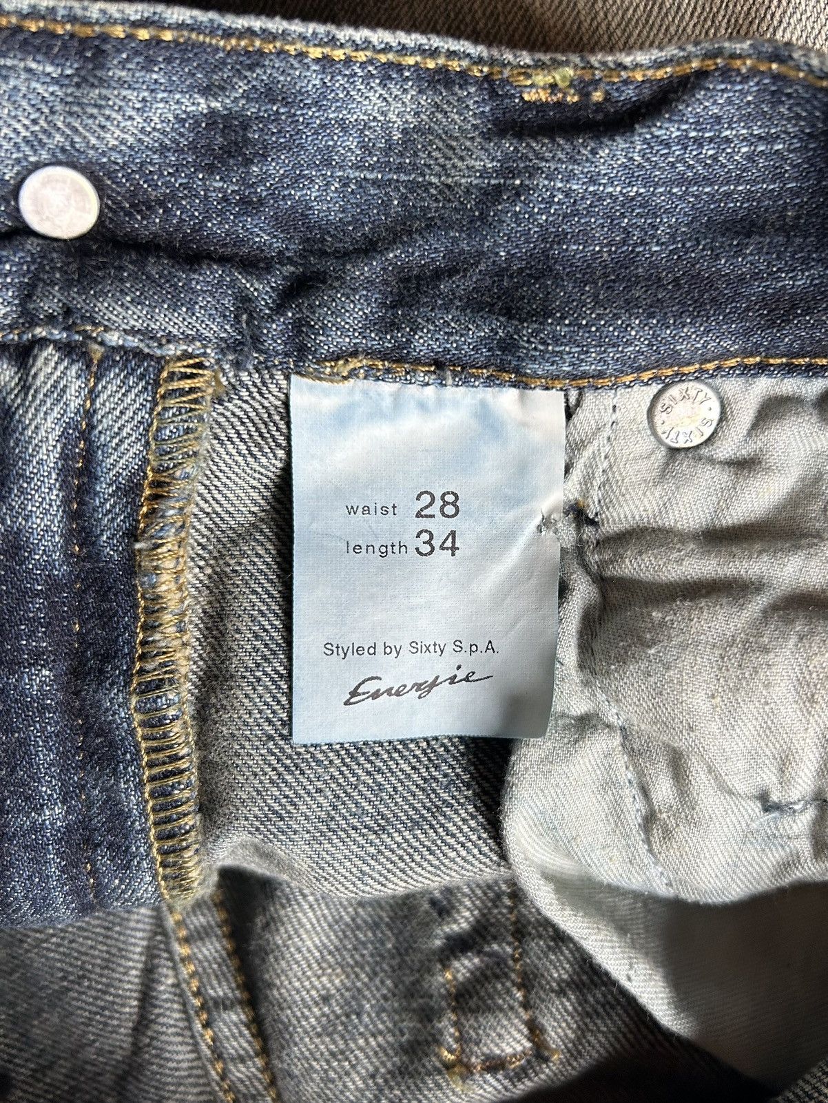 Other Vintage 90s distressed denim jeans Size US 28 / EU 44 - 10 Thumbnail