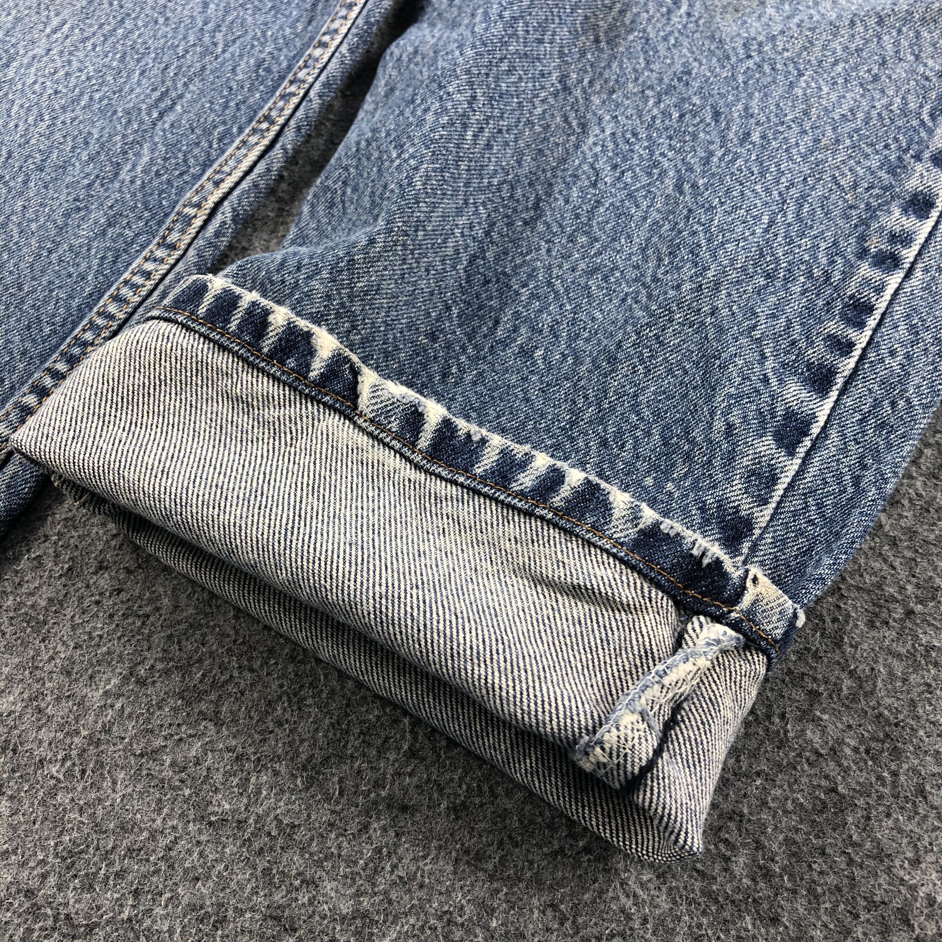 Levi's Vintage Levis 550 Jeans Faded Blue Denim KJ507 Size US 32 / EU 48 - 7 Thumbnail