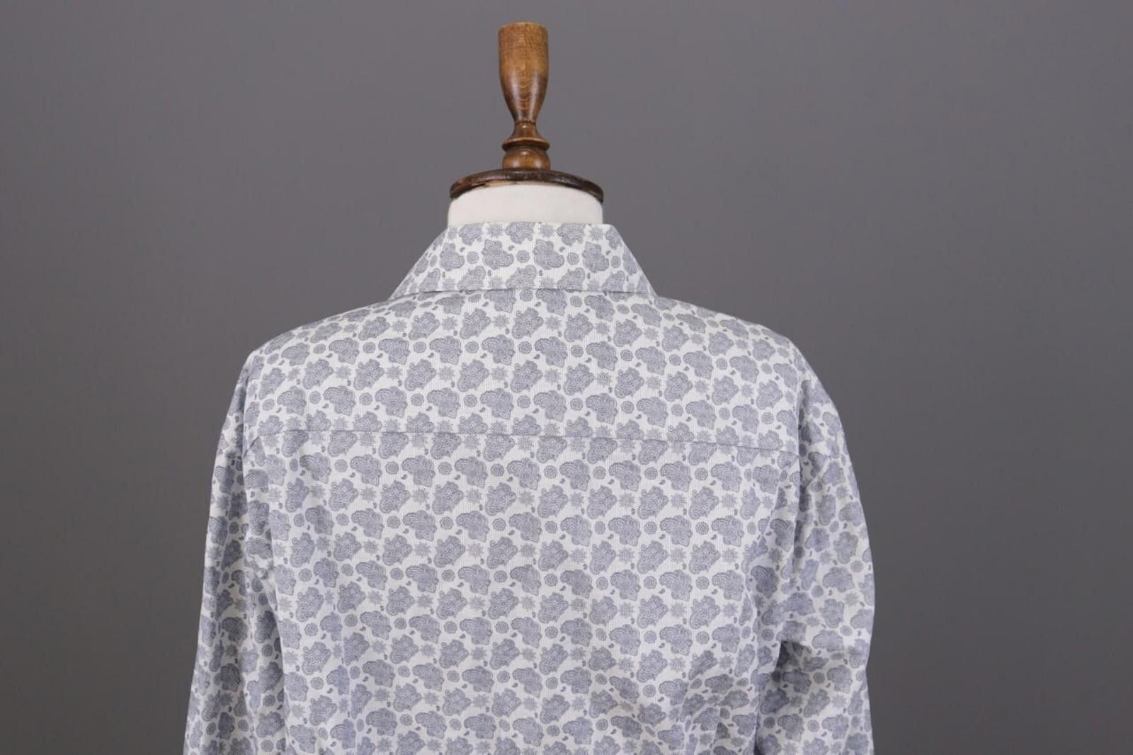 Eton Eton Multicolor Geometric Collared Front Shirt Dress Size 41 Size M / US 6-8 / IT 42-44 - 9 Thumbnail