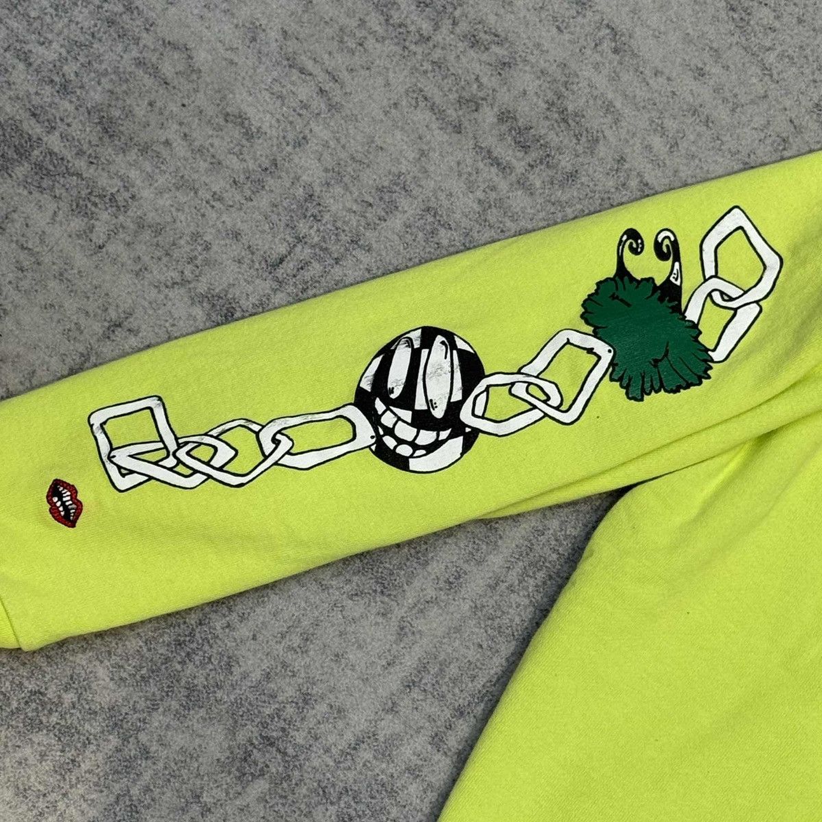 Chrome Hearts Chrome Hearts matty boy link zip hoodie lime green Size US S / EU 44-46 / 1 - 14 Thumbnail