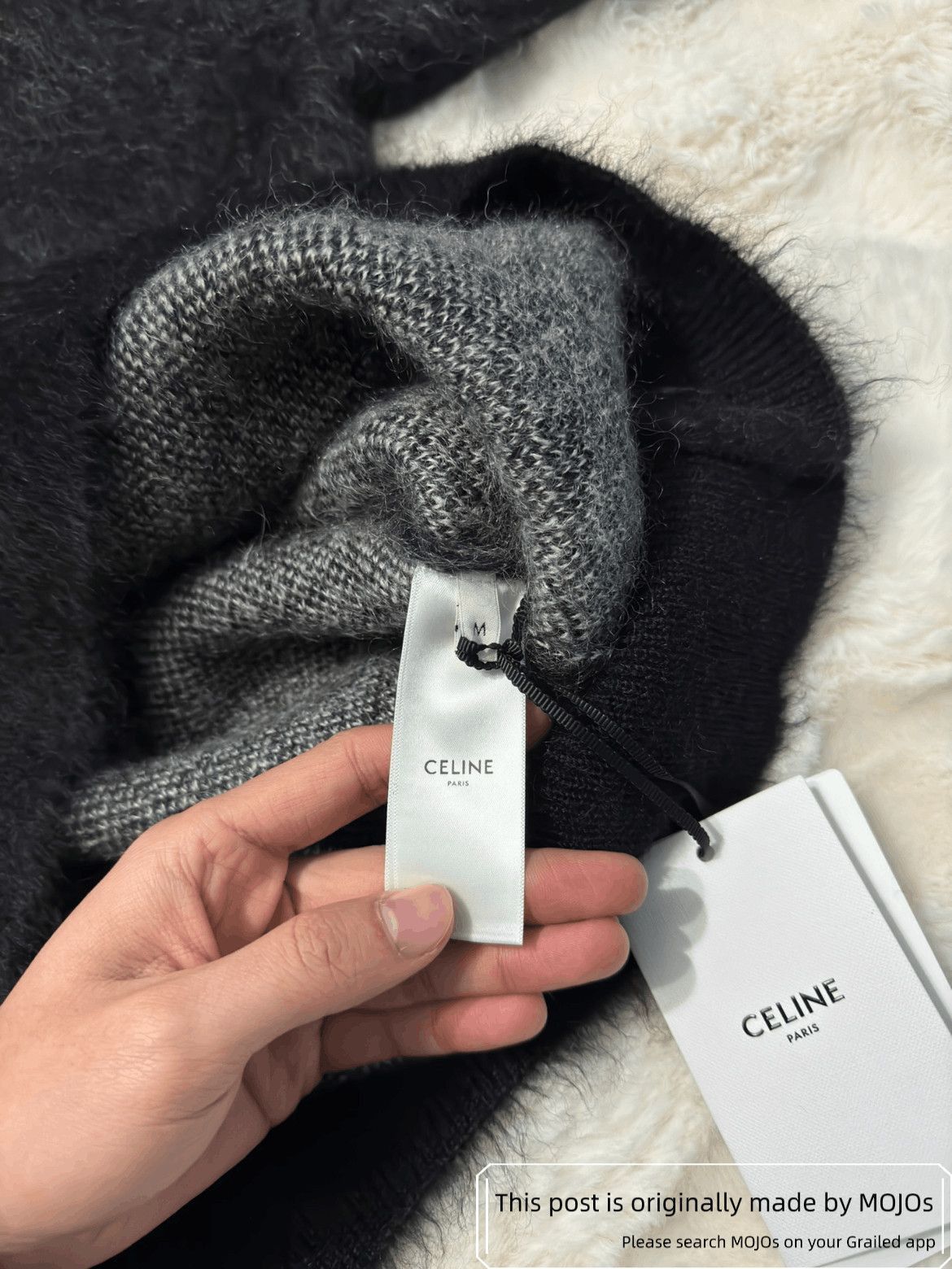 Celine Celine 22AW Mohair BoyDoll Knitwear Sweater Size US M / EU 48-50 / 2 - 4 Thumbnail