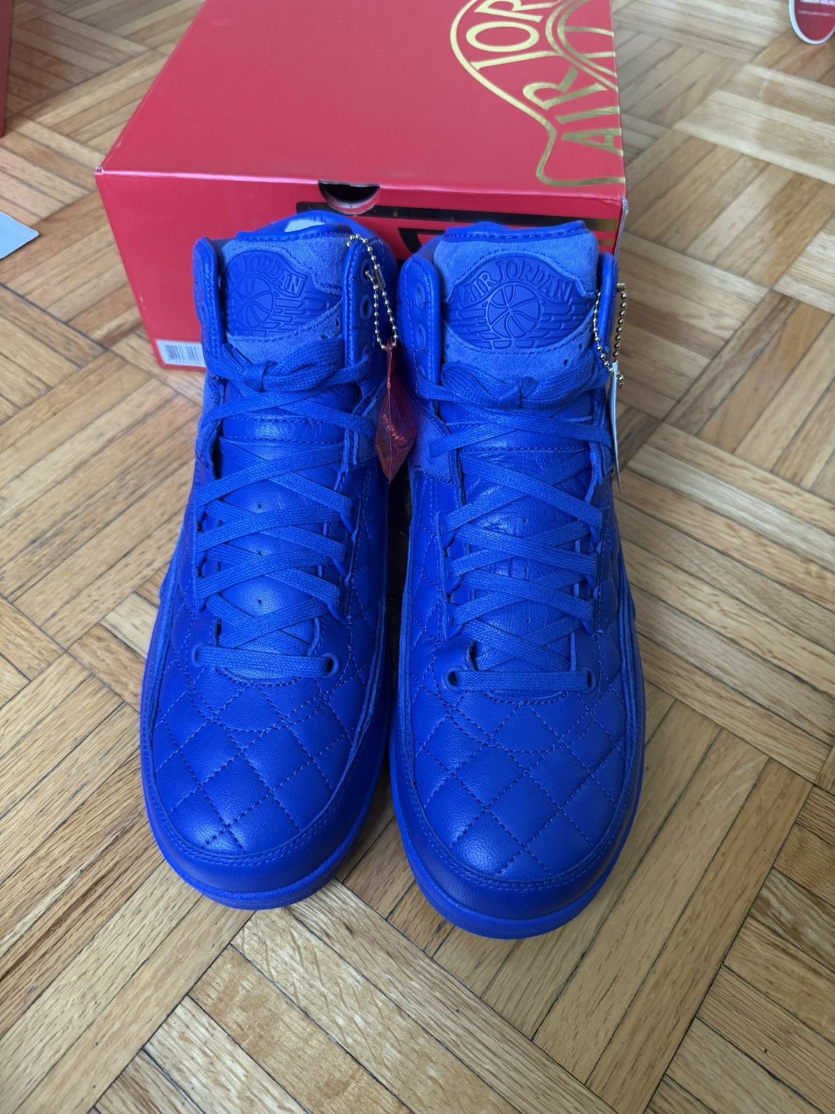 Just Don × Nike Just Don x Air Jordan 2 Retro Varsity Royal Blue 2015 Size US 10 / EU 43 - 5 Thumbnail