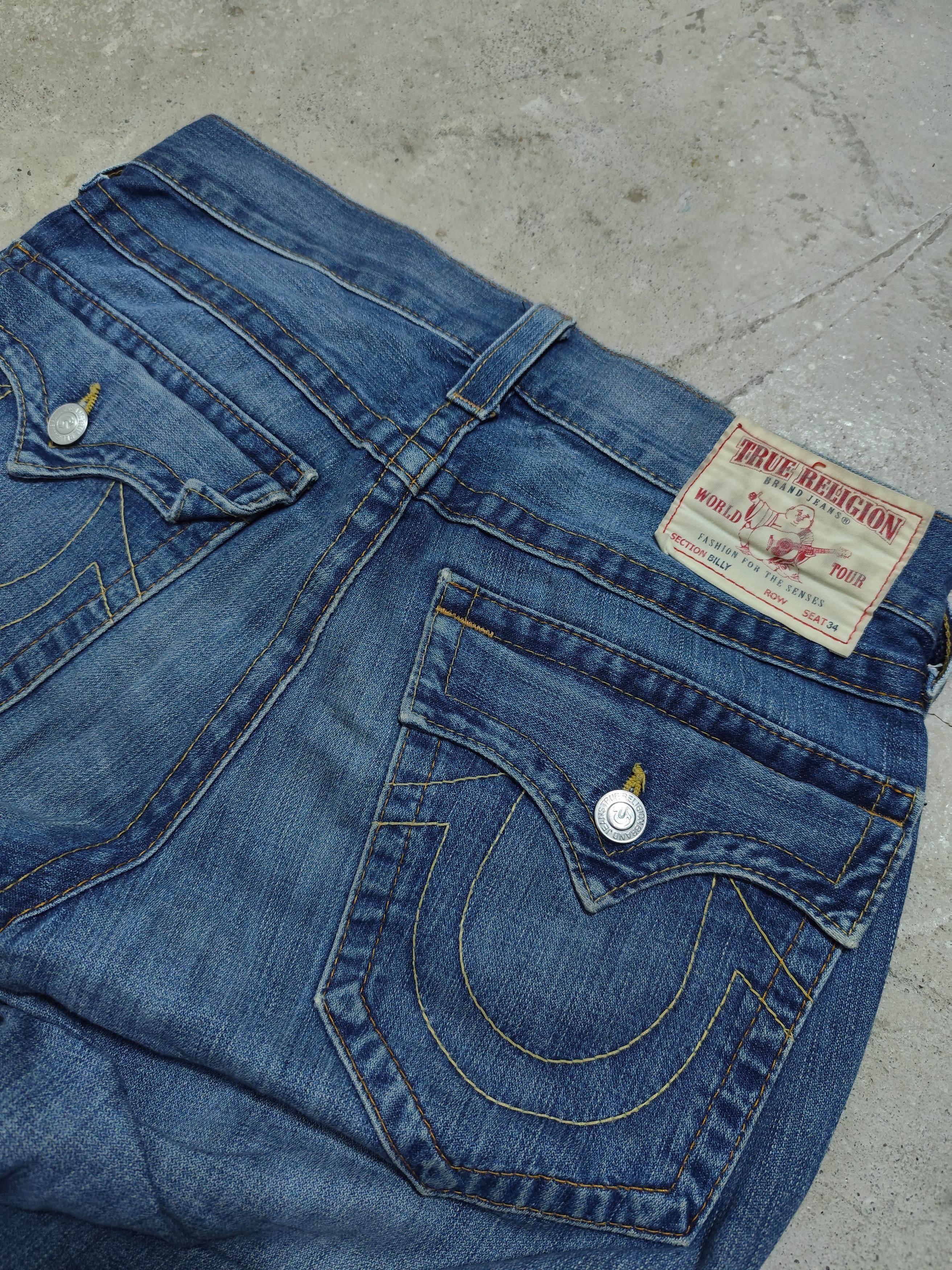 True Religion True Religion Distress Flared Pants Size US 34 / EU 50 - 10 Thumbnail