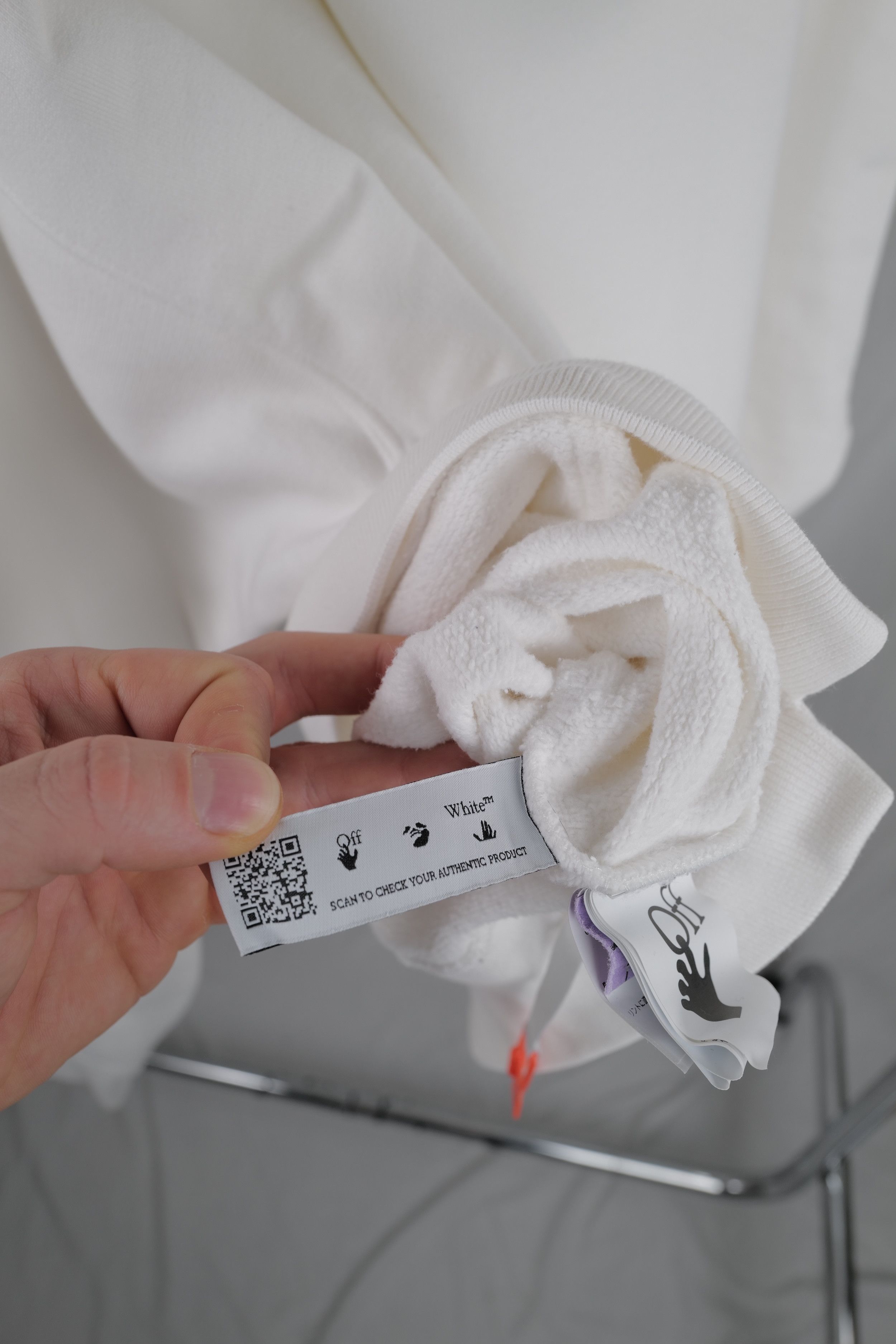 Off-White OFF-WHITE TSHIRT OVER HOODIE Size US L / EU 52-54 / 3 - 16 Thumbnail