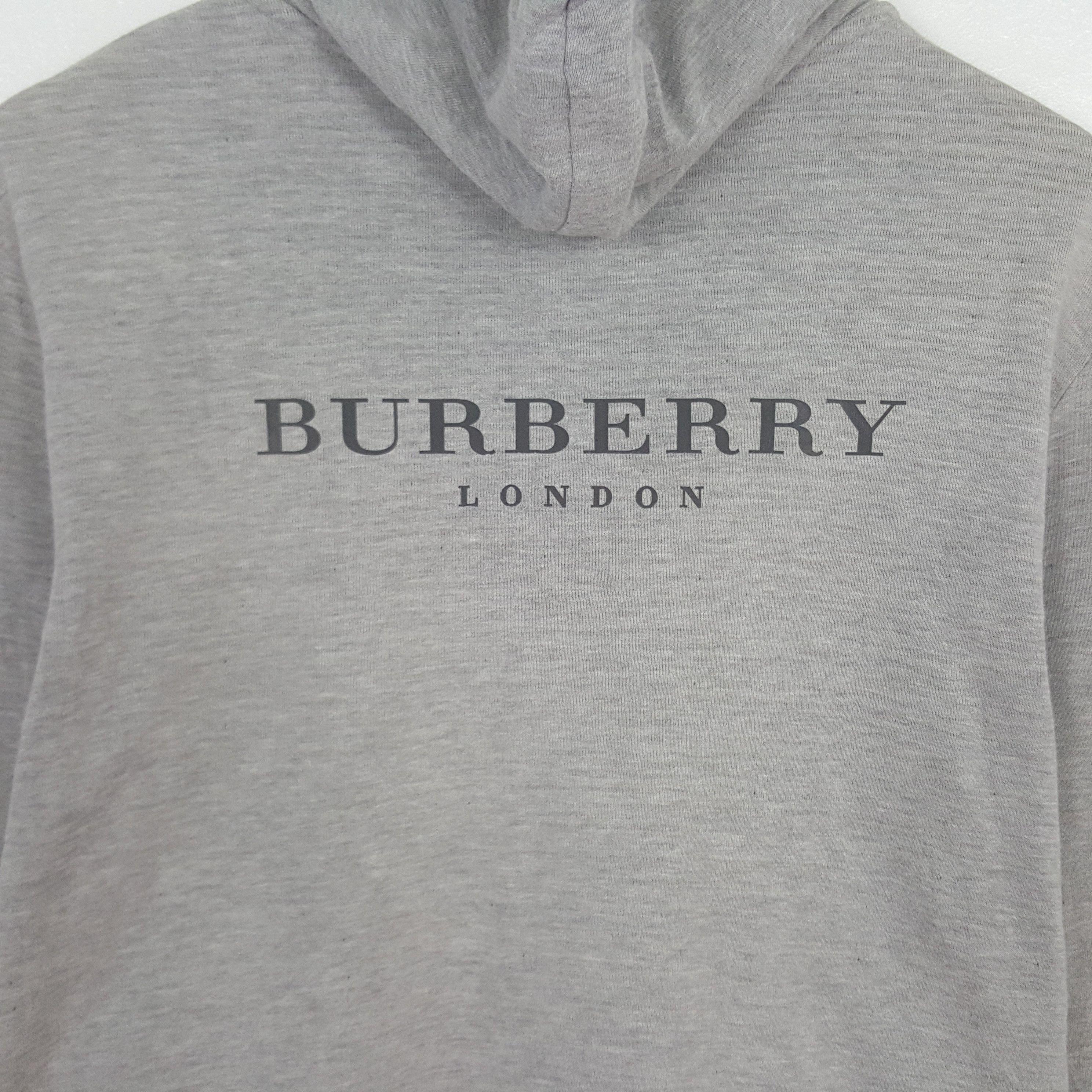Burberry Burberry Black Label Custom Logo Zipper Jacket Hoodie Size US S / EU 44-46 / 1 - 2 Thumbnail