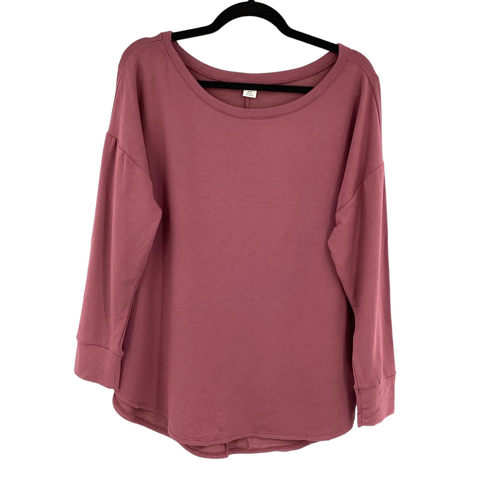 Other True & Co Mauve Long Sleeve Knit Pullover Size Medium NWOT Size M / US 6-8 / IT 42-44 - 2 Thumbnail