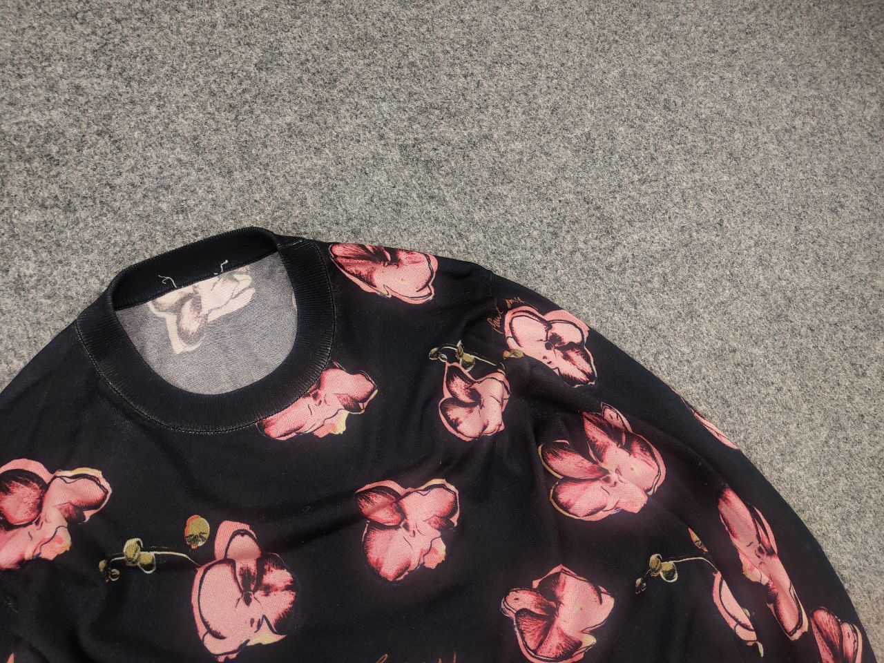 Paul Smith Paul Smith Orchid Logo Cotton Jumper Crew Neck Sweatshirt Size US S / EU 44-46 / 1 - 6 Thumbnail
