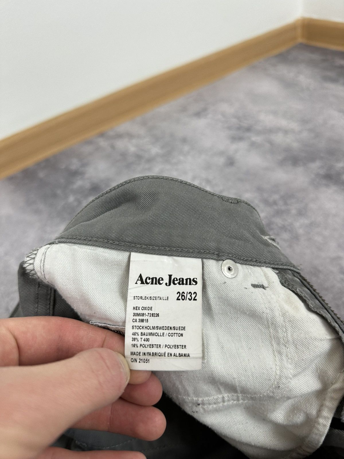 Acne Studios Vintage Acne Studios Avant Garde Designer Archival Jeans Size 26" / US 2 / IT 38 - 14 Thumbnail