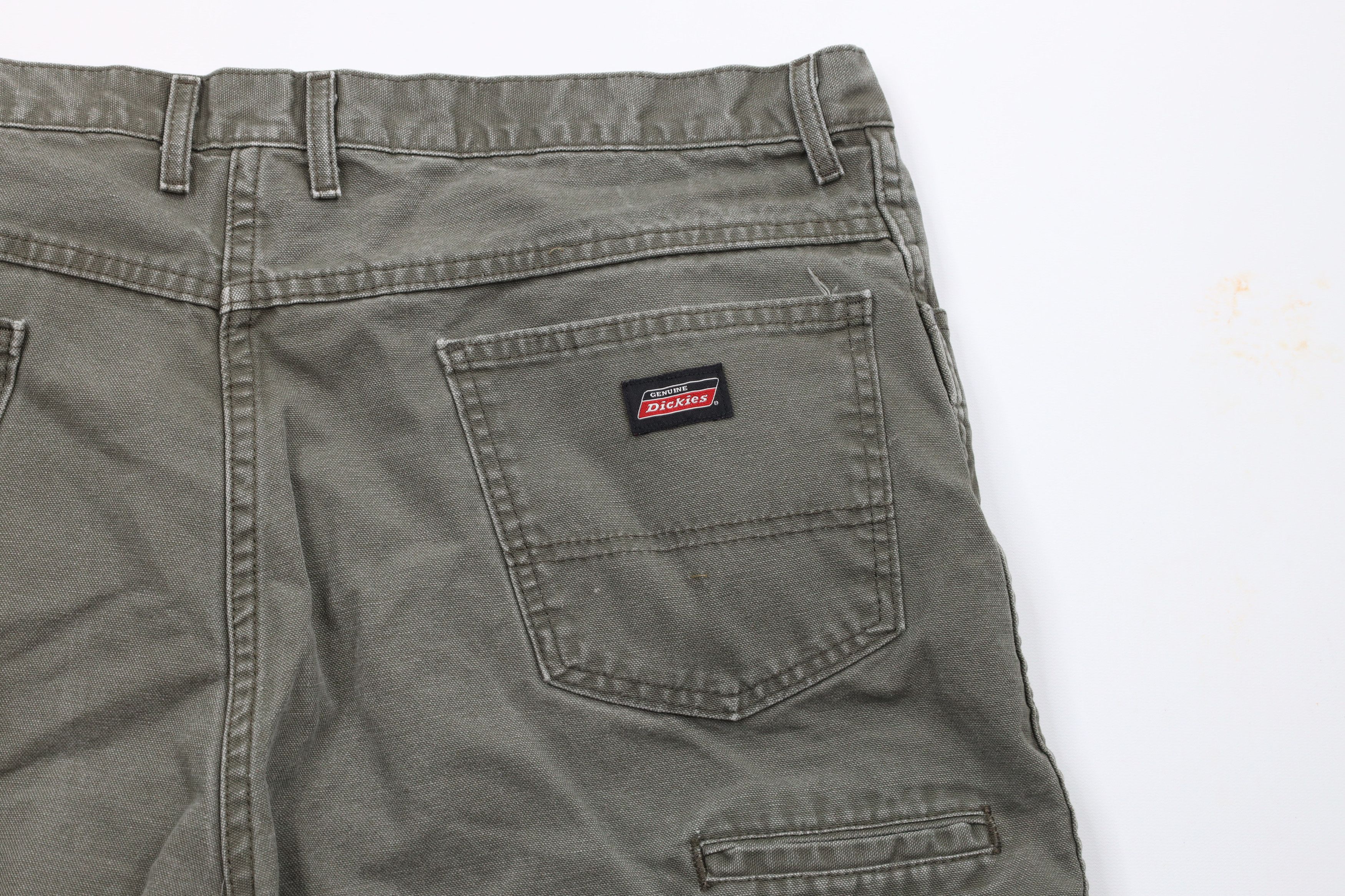 Dickies × Vintage Vintage Dickies Canvas Relaxed Fit Shorts Green Cotton Size US 40 / EU 56 - 9 Thumbnail