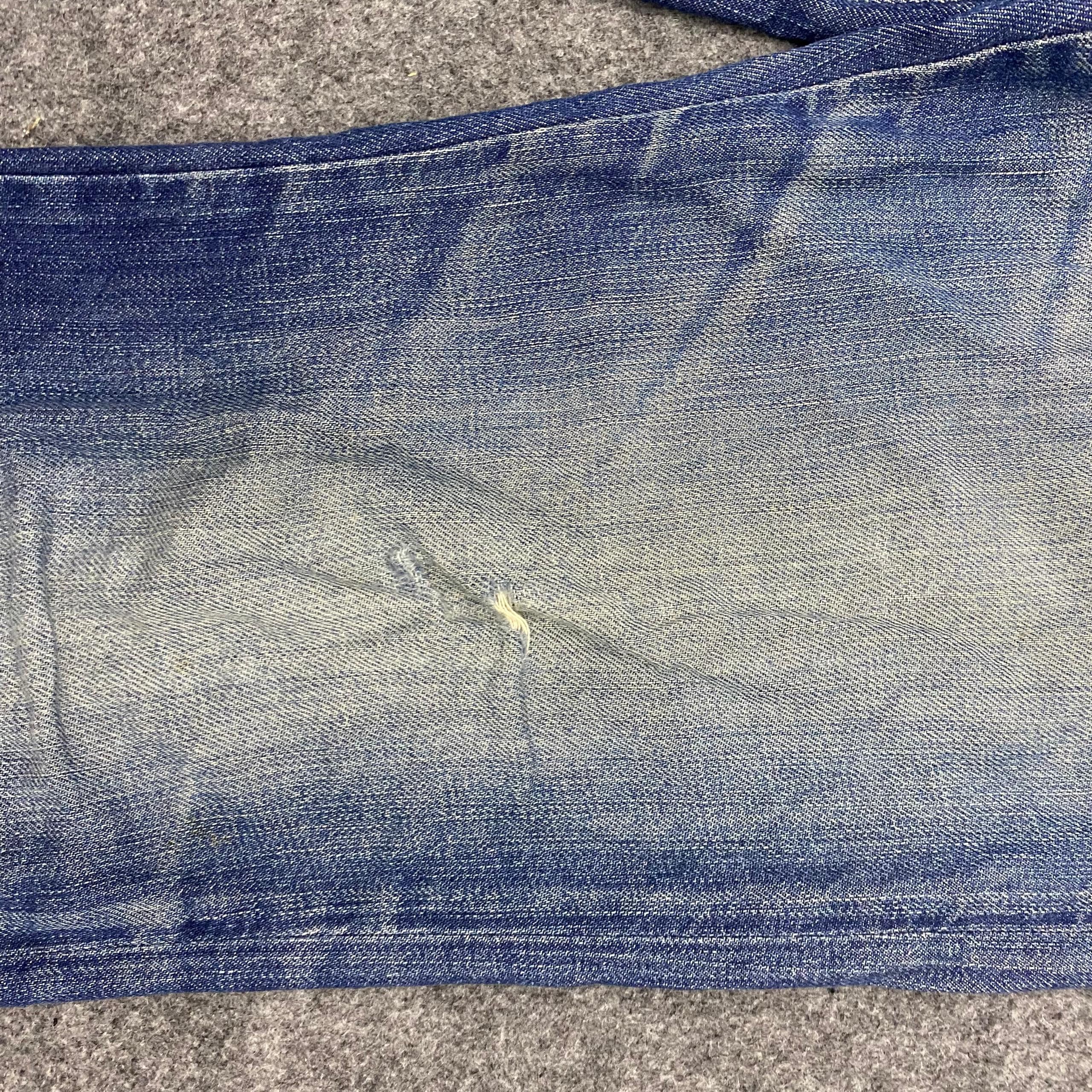 If Six Was Nine 💥Best Offer💥Vintage Gas Jeans designer Distressed Denim Size US 31 - 8 Thumbnail